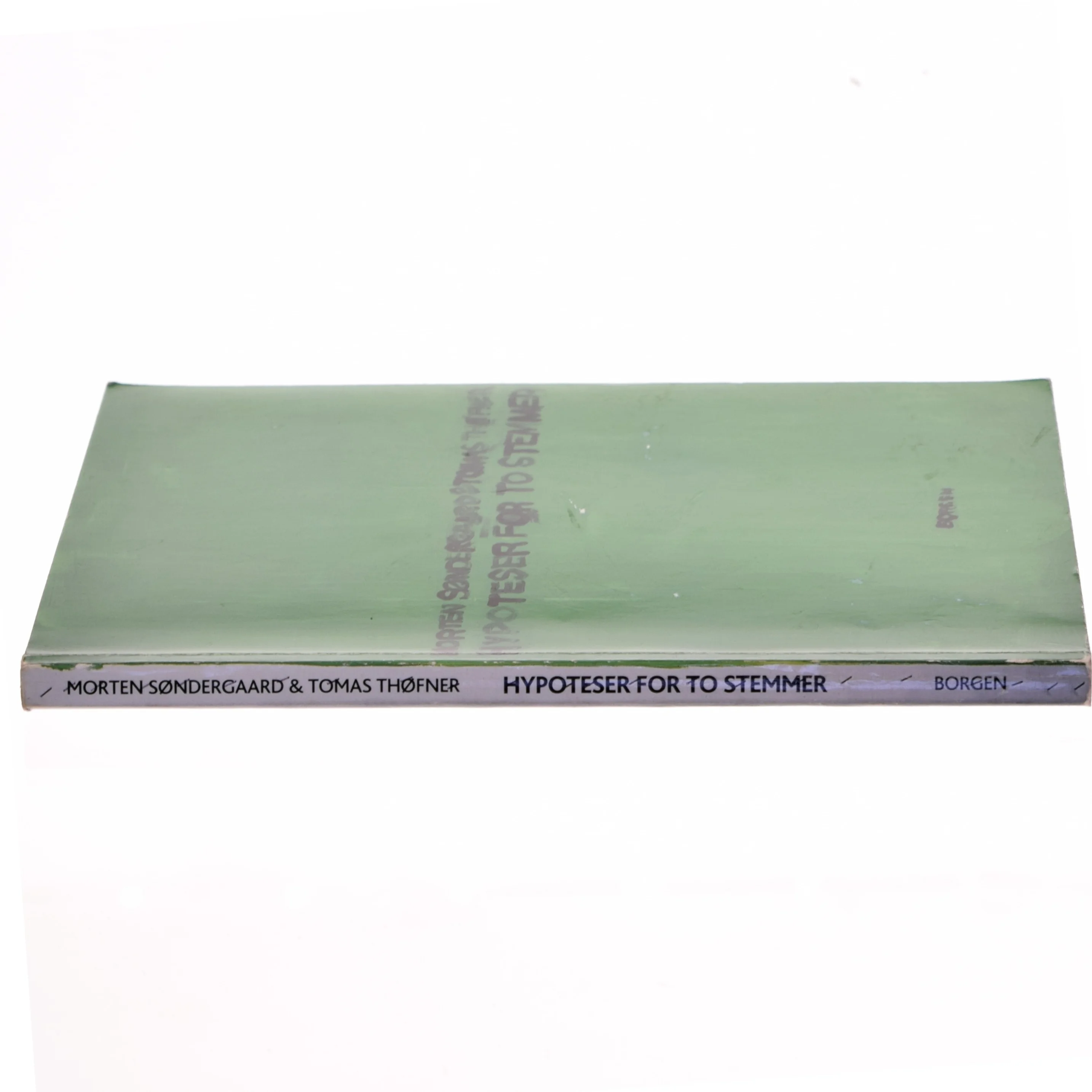 Hypoteser for to stemmer af Morten Søndergaard, Tomas Thøfner (Bog)