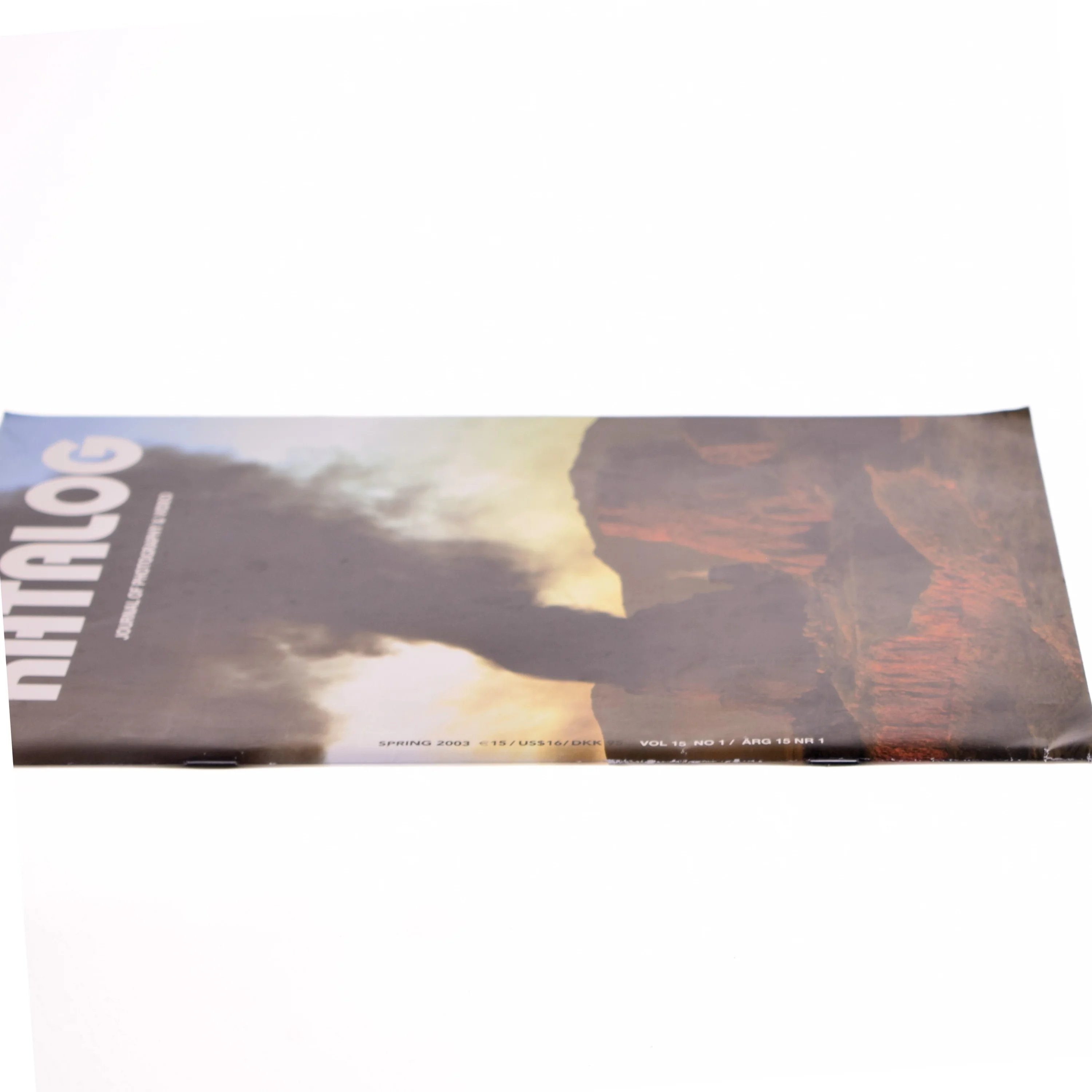 Fotokunst tidsskrift 'KATALOG', Vol. 16, nr. 1 fra KATALOG