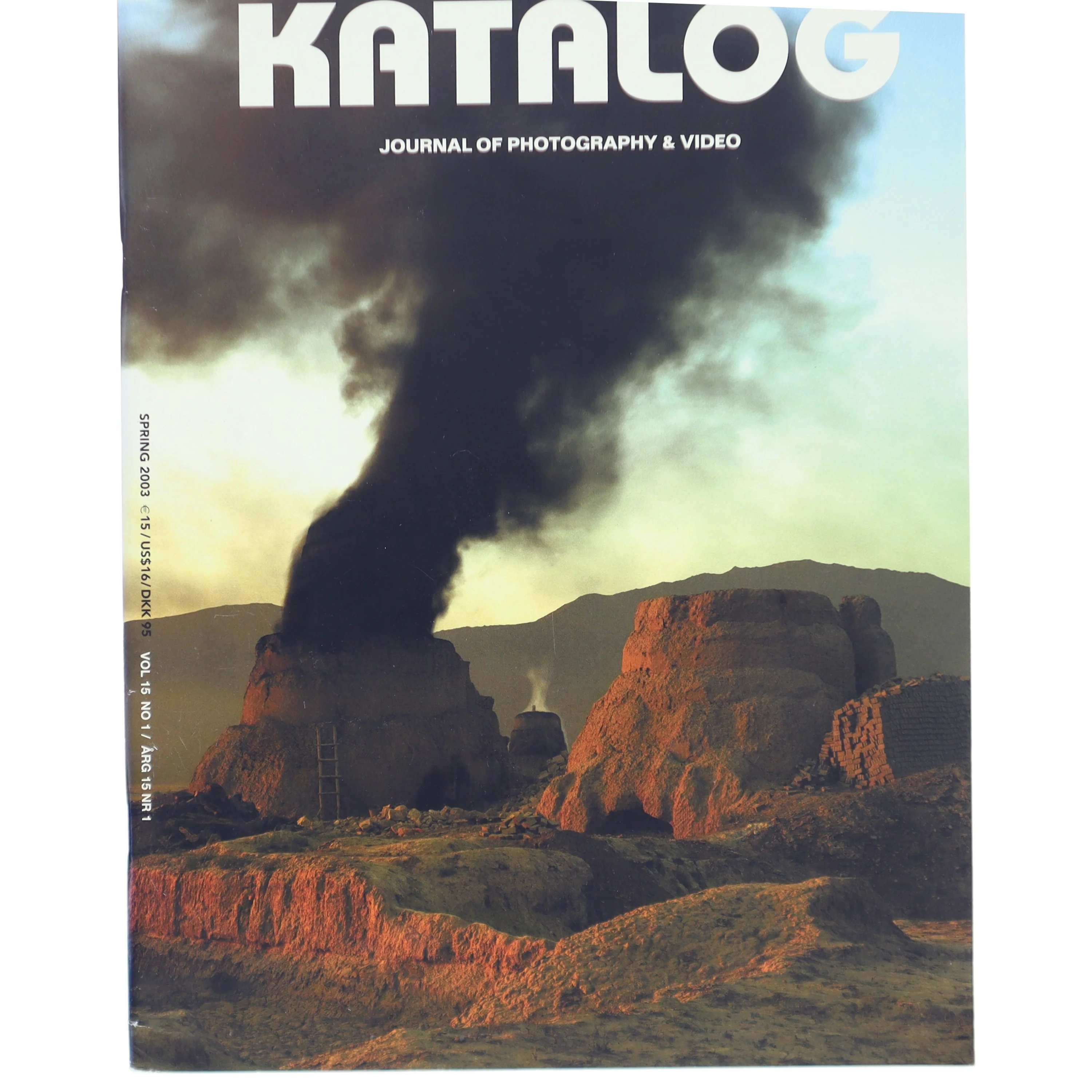 Fotokunst tidsskrift 'KATALOG', Vol. 16, nr. 1 fra KATALOG