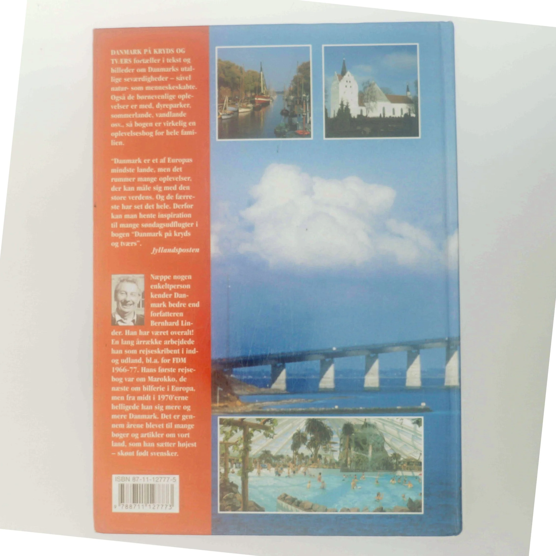 Danmark på kryds og tværs af Bernhard Linder (Bog)