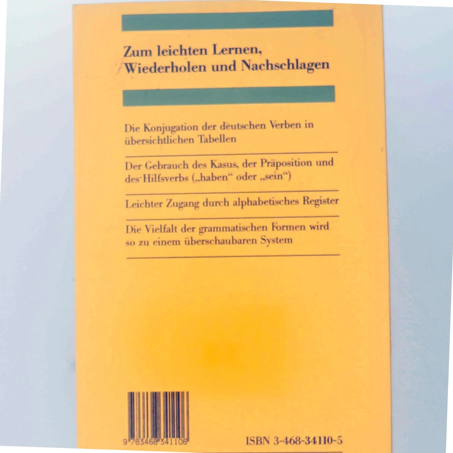 Langenscheidts Verb-Tabellen Deutsch af Heinz F. Wendt (Bog)