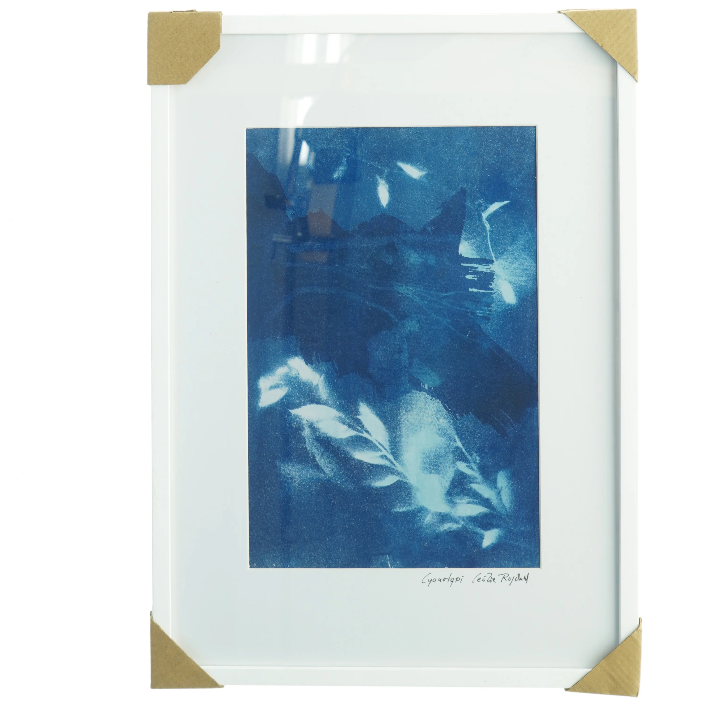 Indrammet kunsttryk (str. 43,5 x 31,5 cm)