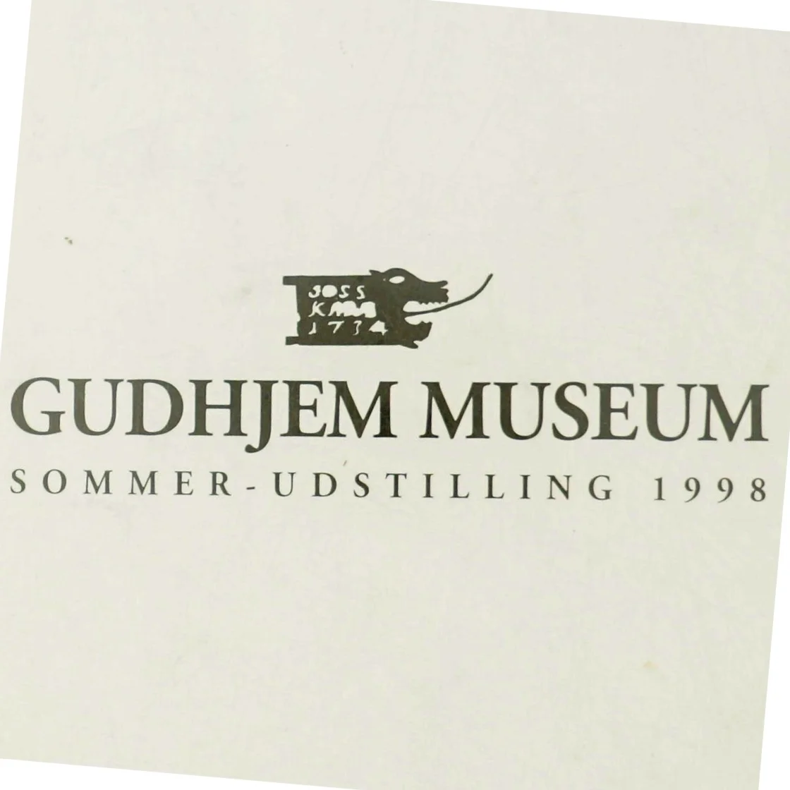 Katalog: Gudhjem Museum Sommer-Udstilling1998