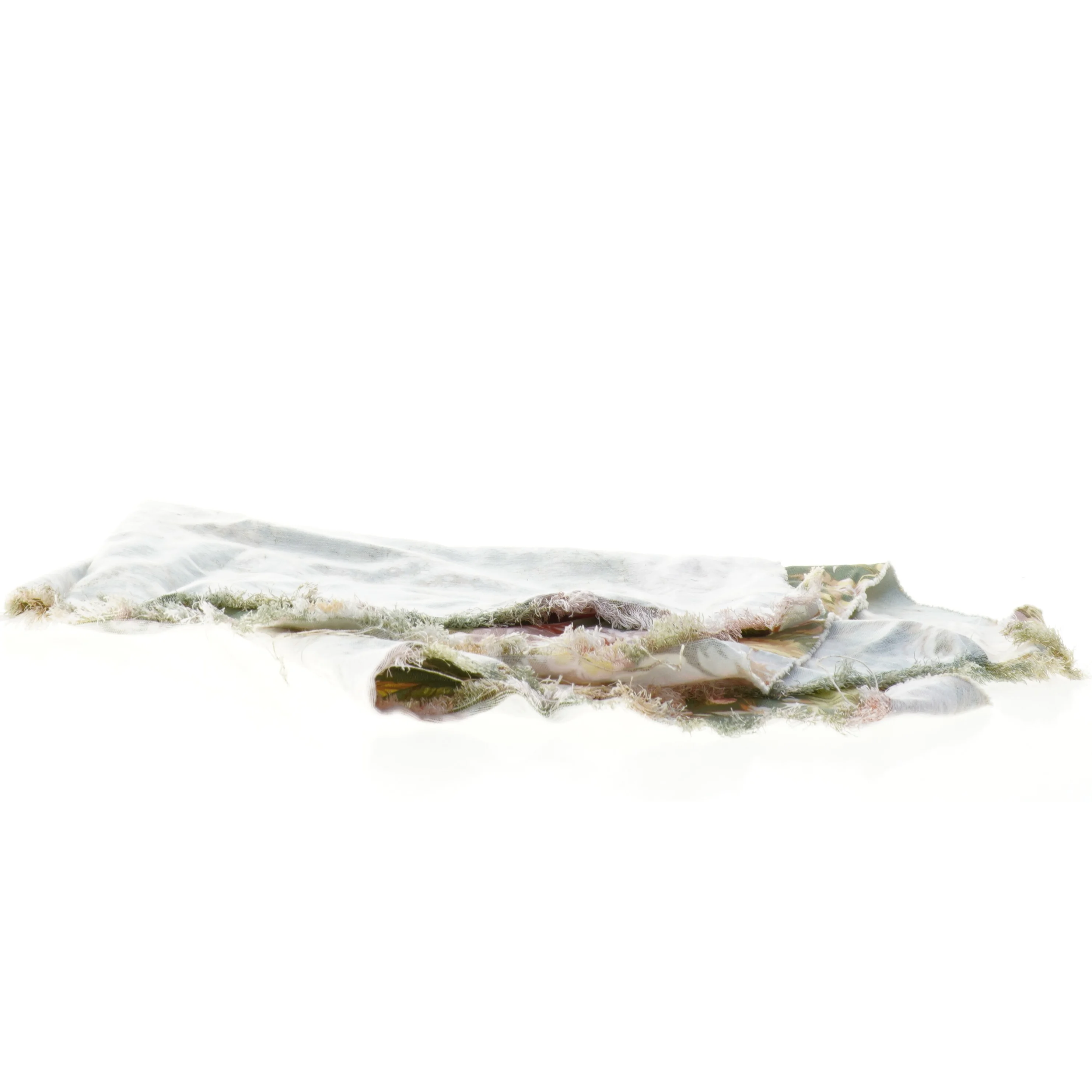 Blomstret tekstil (str. 67 x 55 cm)