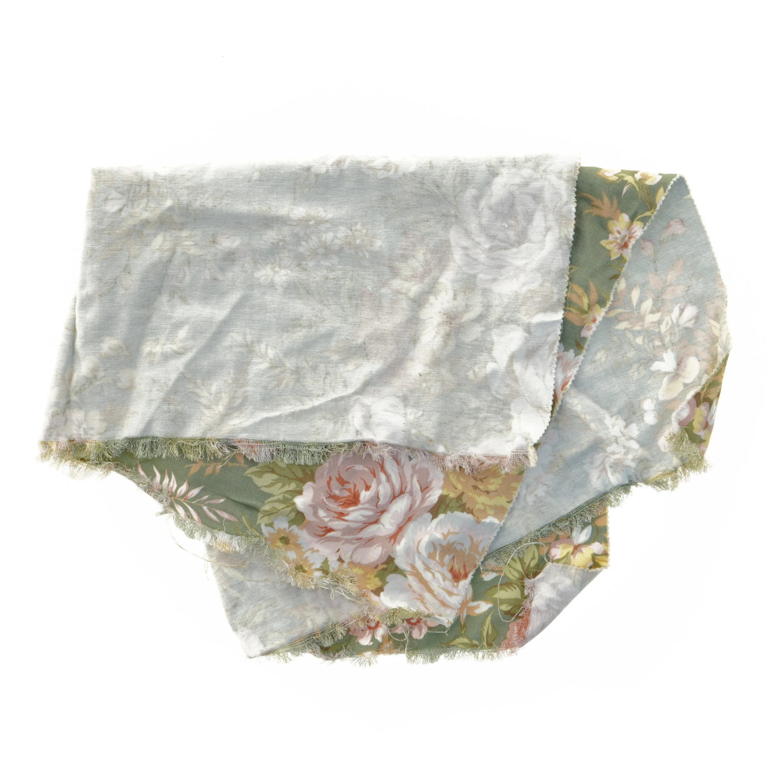 Blomstret tekstil (str. 67 x 55 cm)