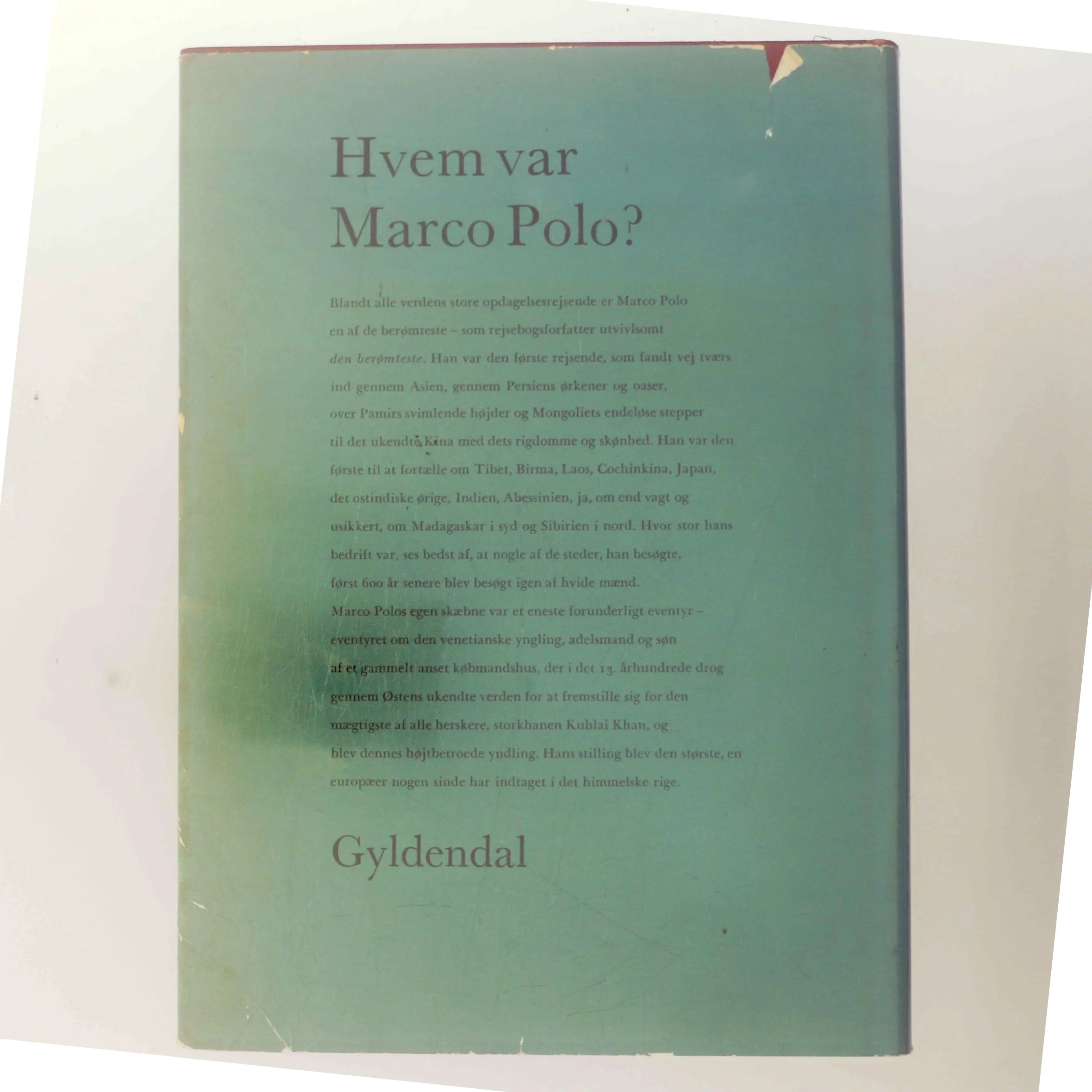 Marco Polos Rejser af Aage Krarup Nielsen (Bog)