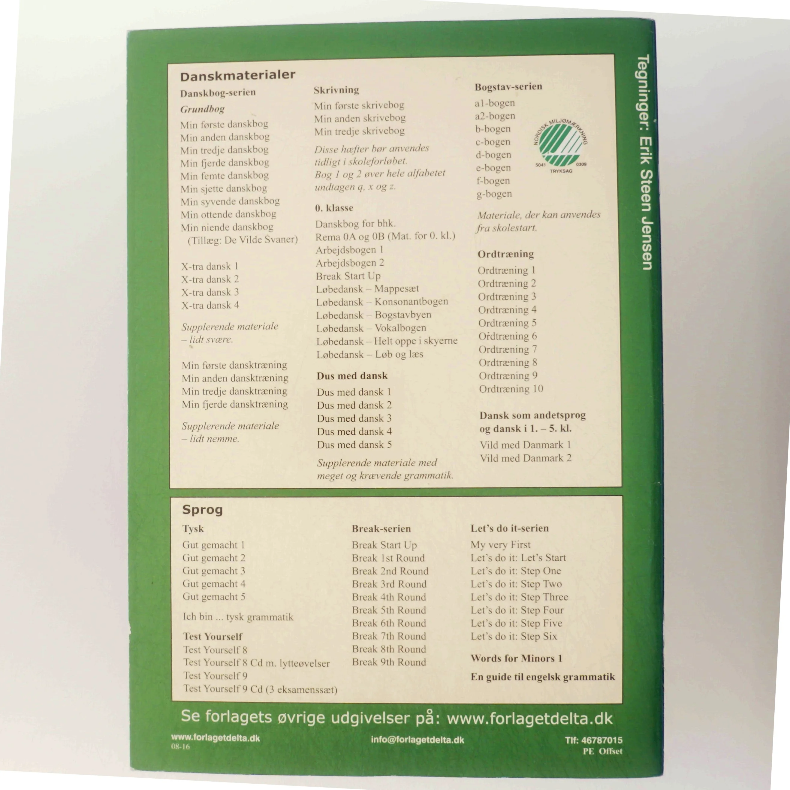 Min ottende danskbog fra Forlaget Delta