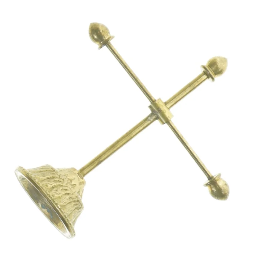 Messing smykkeholder (str. 11 x 4 cm)