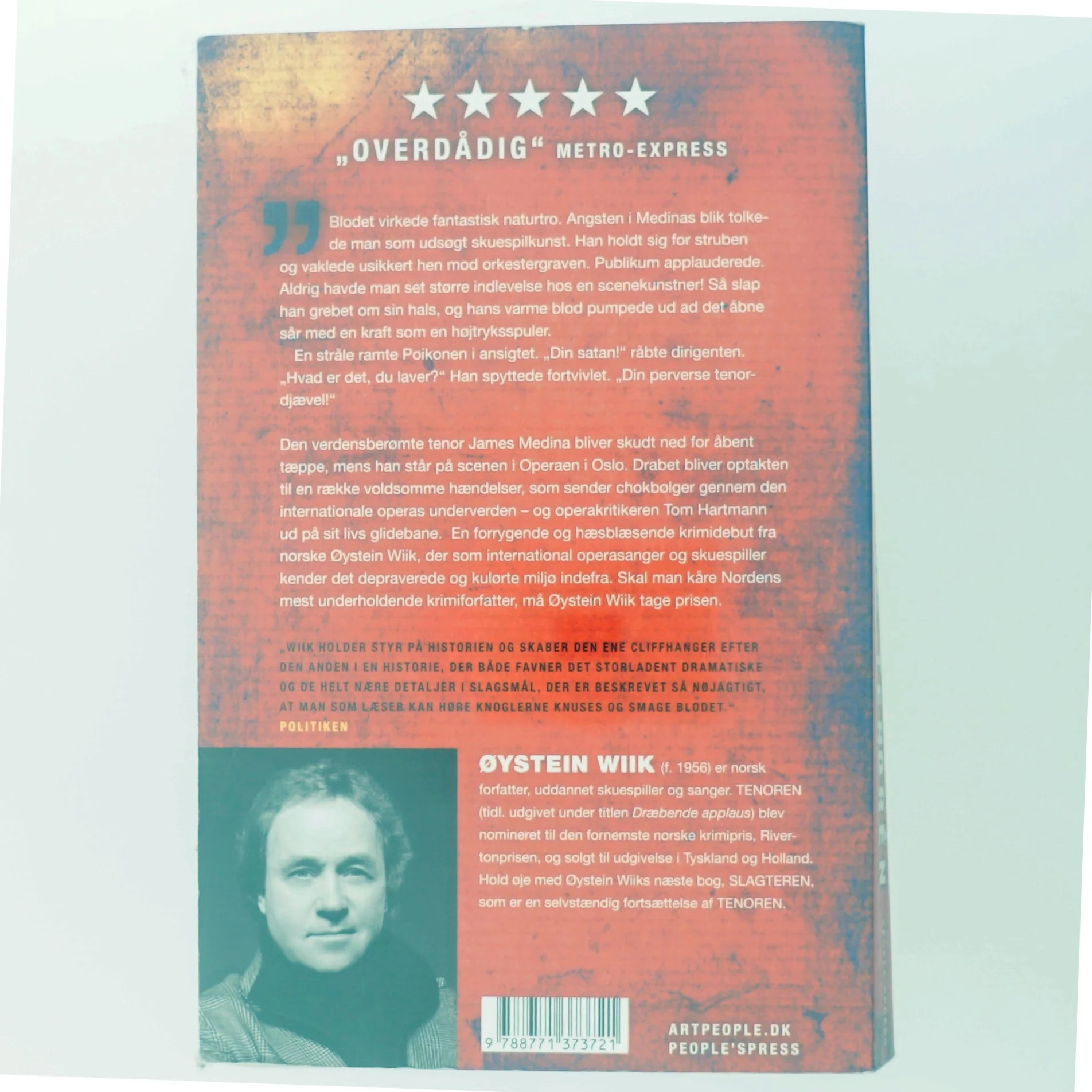 Tenoren : krimi af Øystein Wiik (Bog)