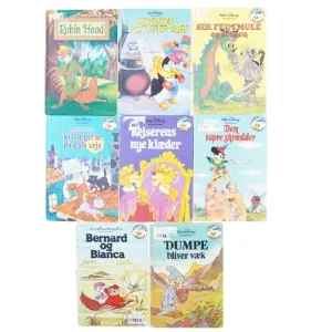 Blandede Disney bøger fra Walt Disney (str. 24 x 17 cm)
