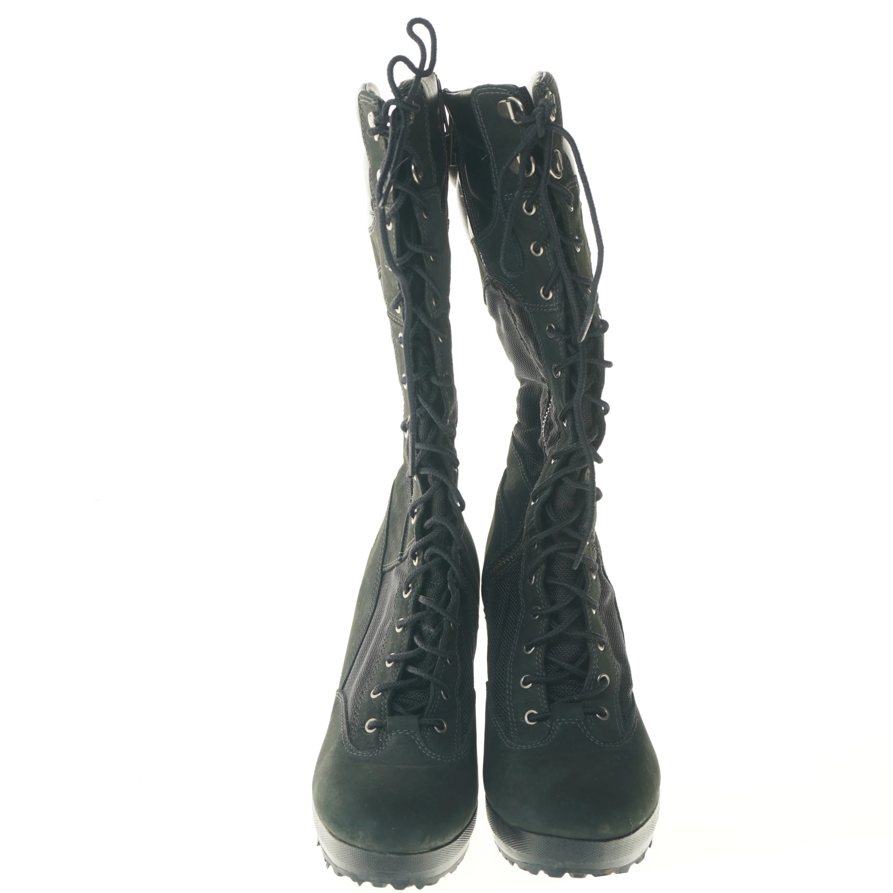 Mørkeblå støvler med kilehæl fra Timberland (str. 39,5 )