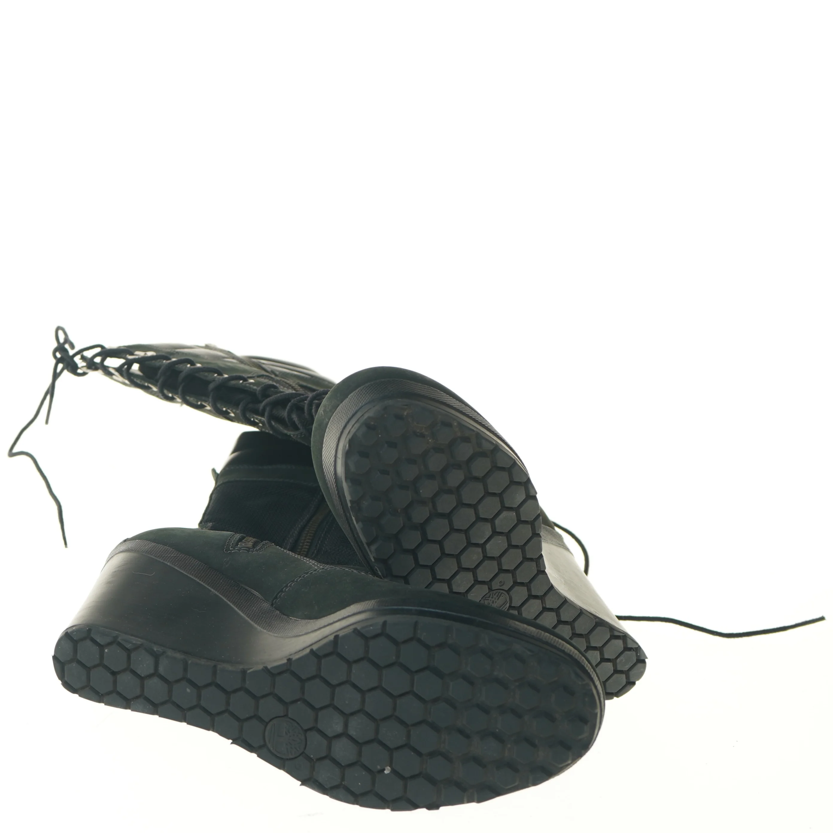 Mørkeblå støvler med kilehæl fra Timberland (str. 39,5 )