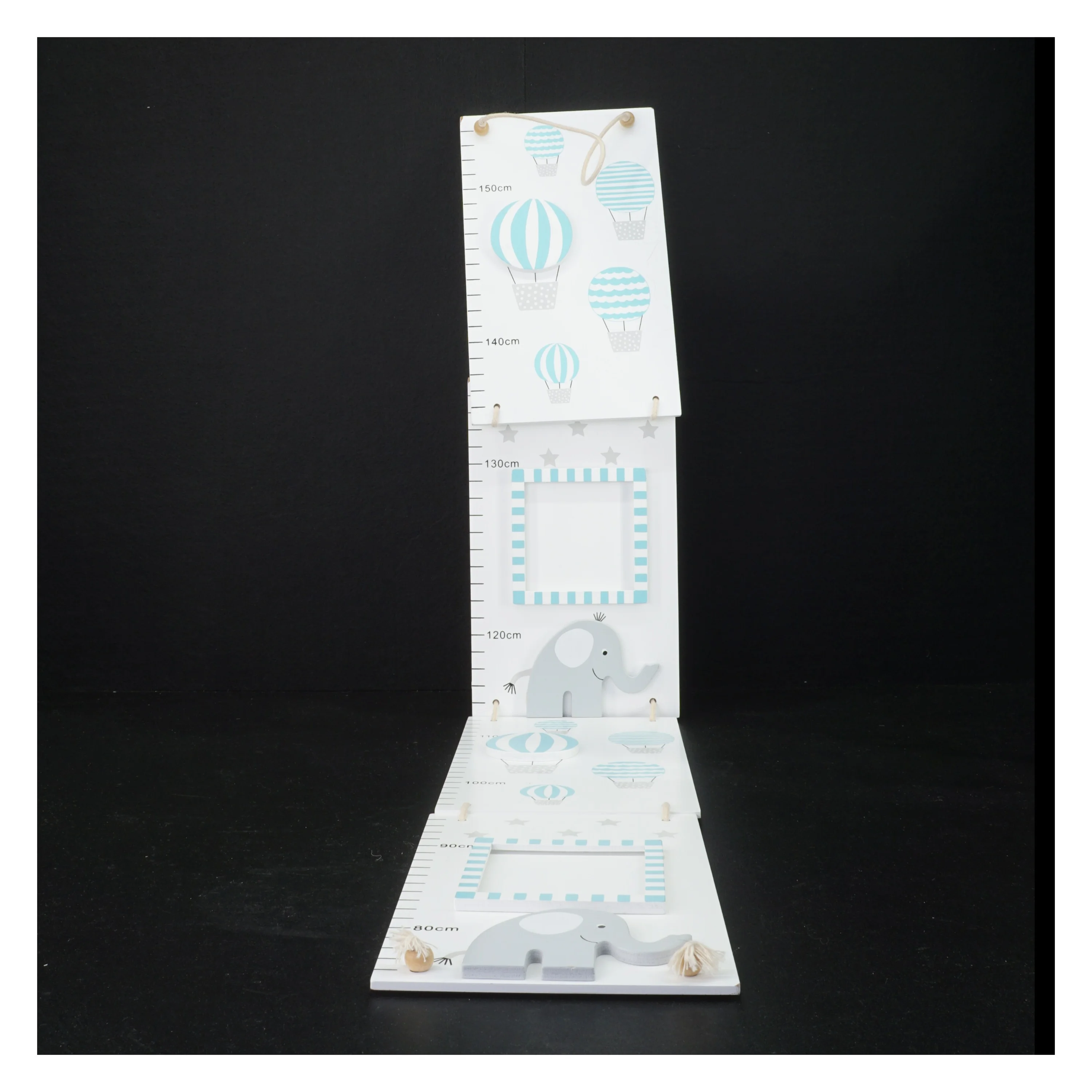 Børne vækstmåler fra Jabadabado (str. Selve pladerne er 80 x 12 cm)