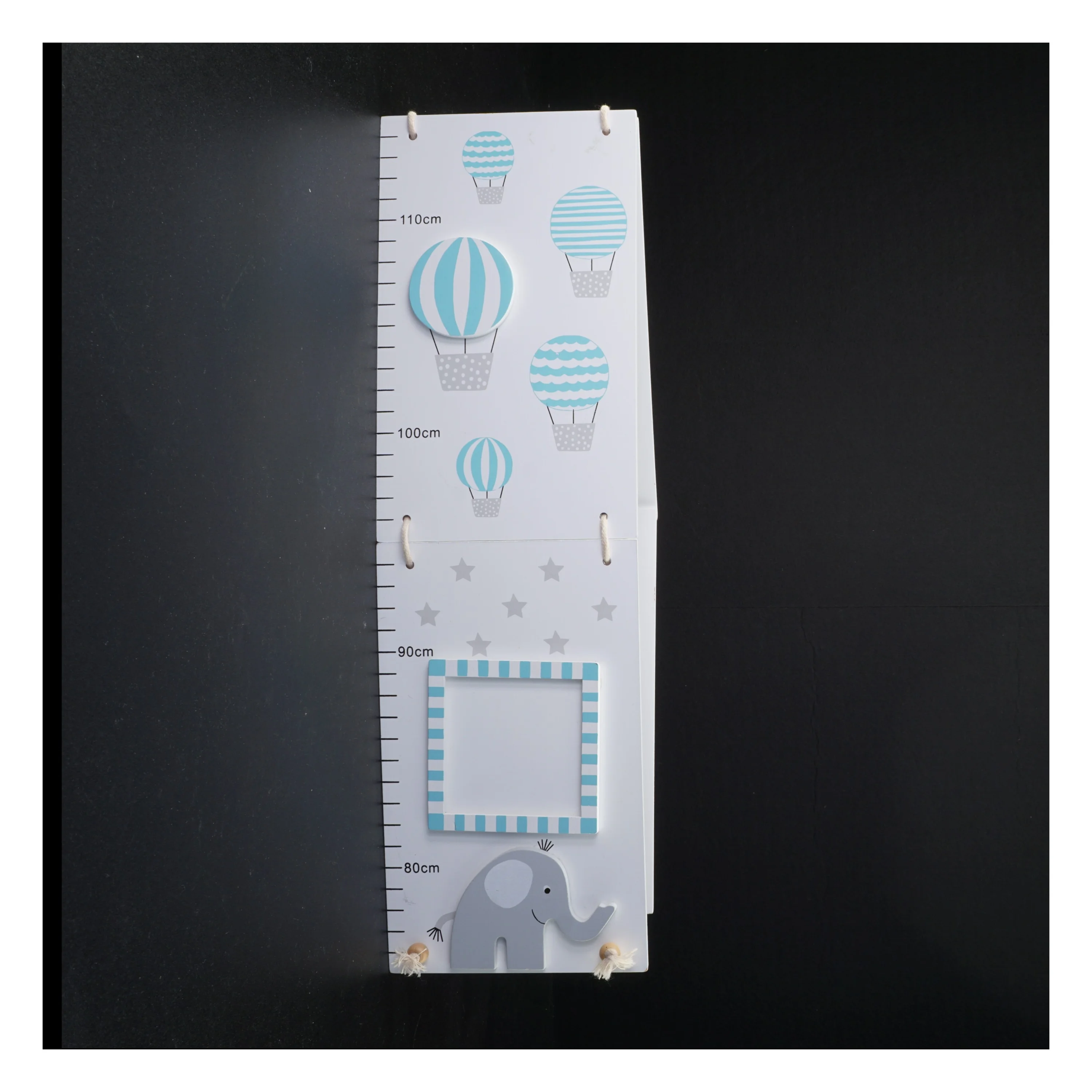 Børne vækstmåler fra Jabadabado (str. Selve pladerne er 80 x 12 cm)