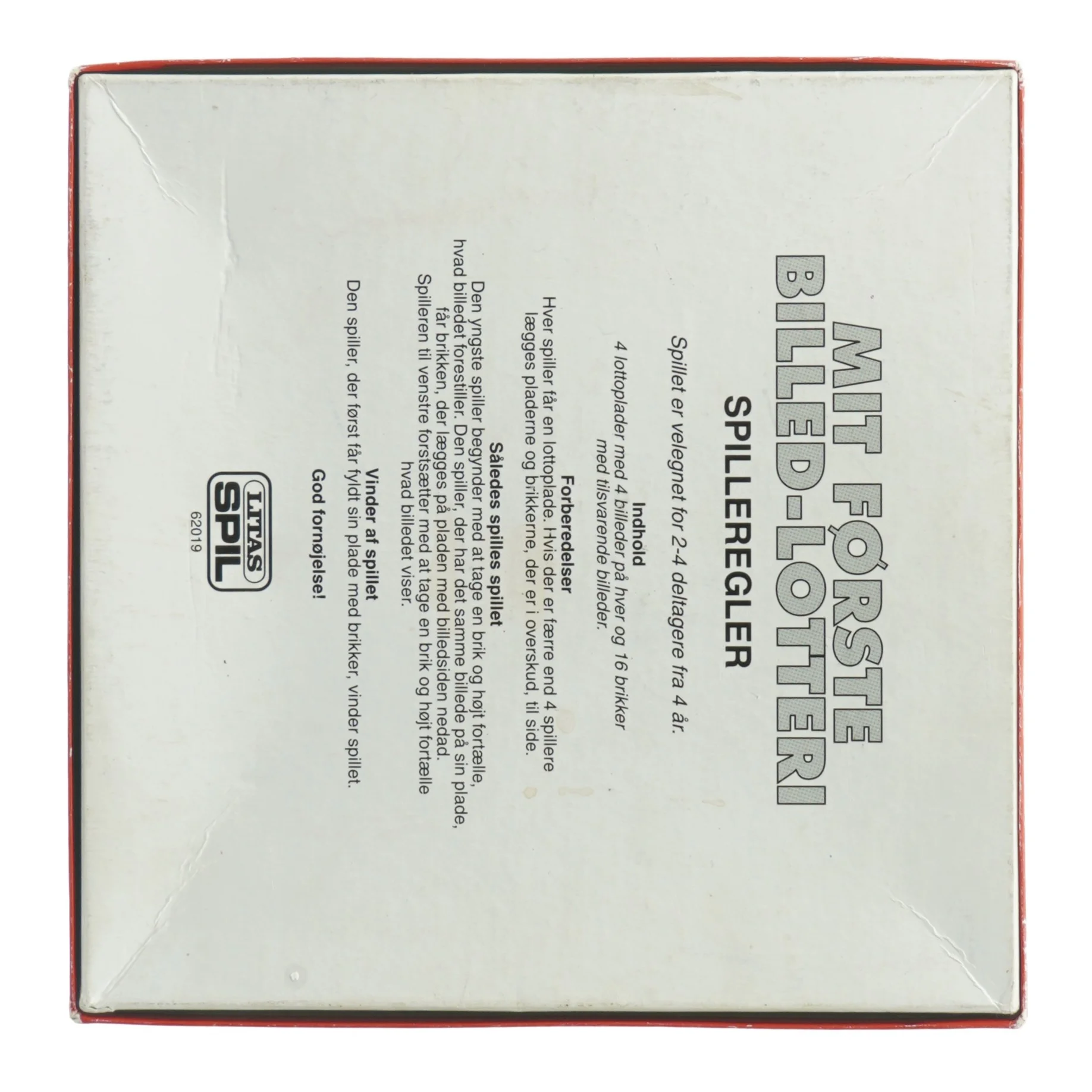 Billedlotterispil fra Litas Spil (str. 22 x 22 x 5 cm)