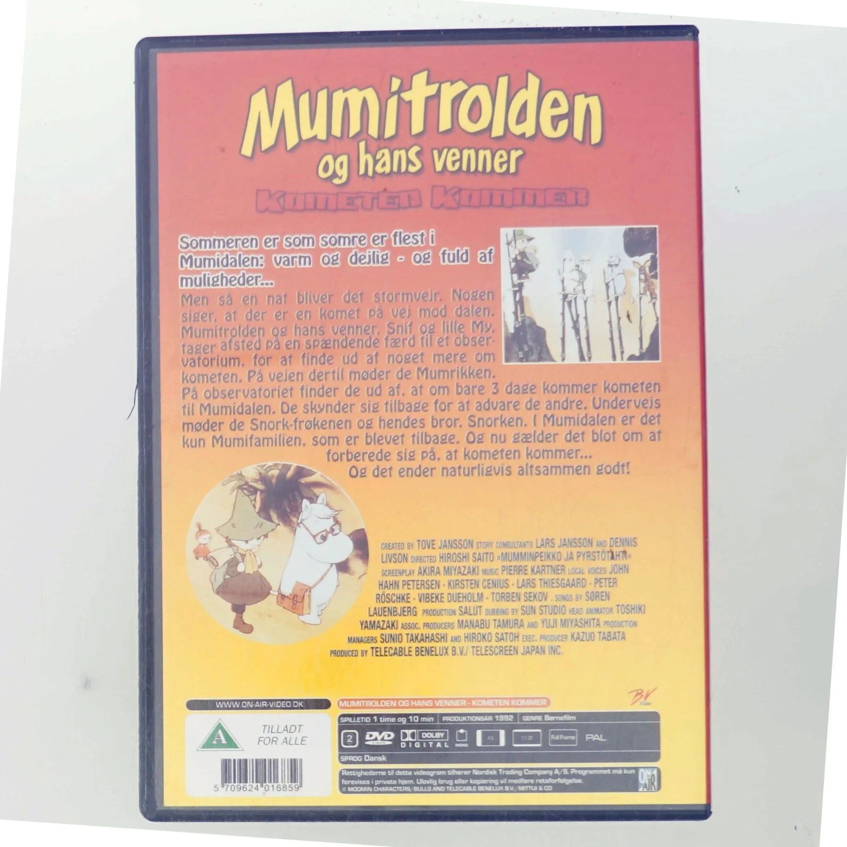 Mumi trolden med Mumitrolden (DVD)