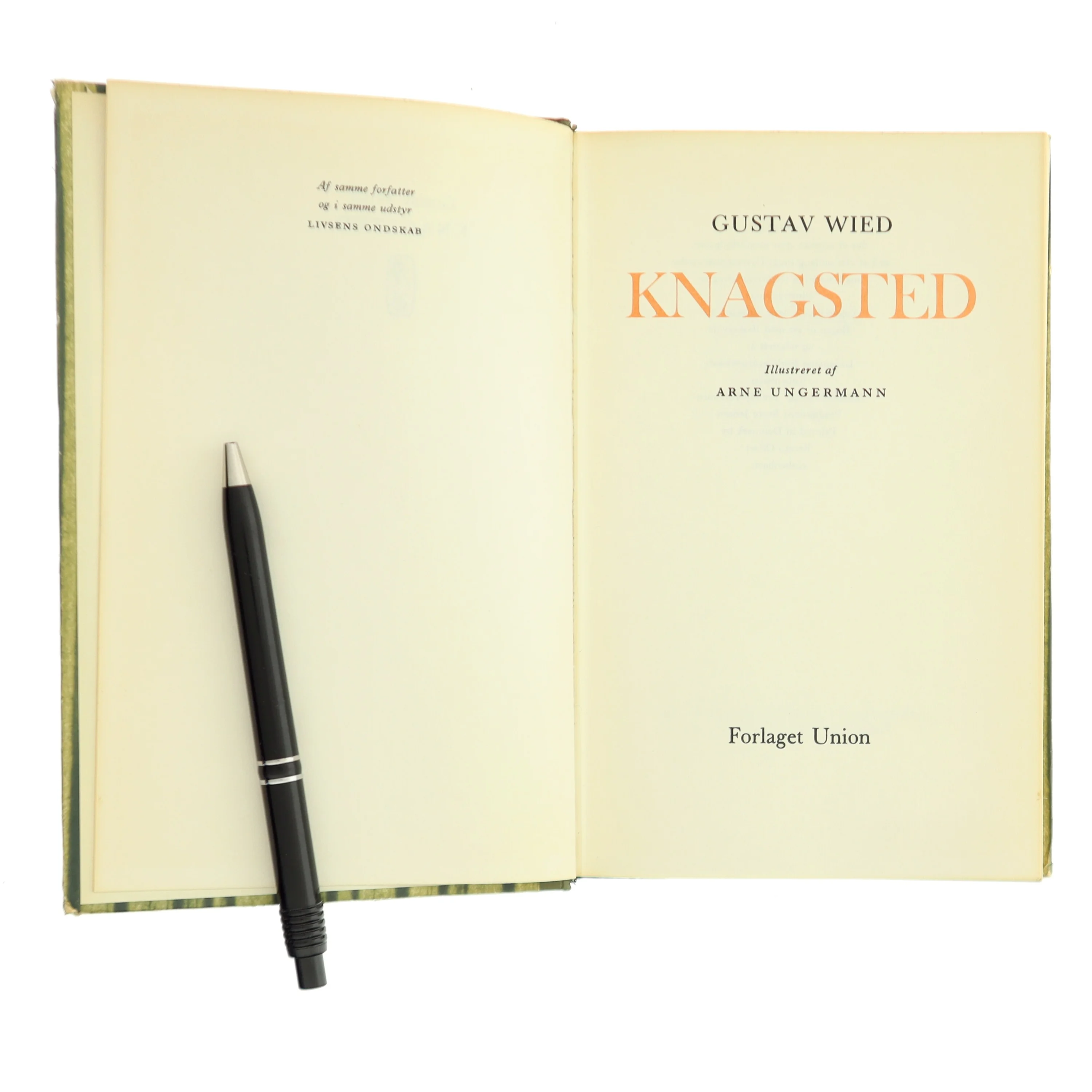 Knagsted af Gustav Wied (Bog)