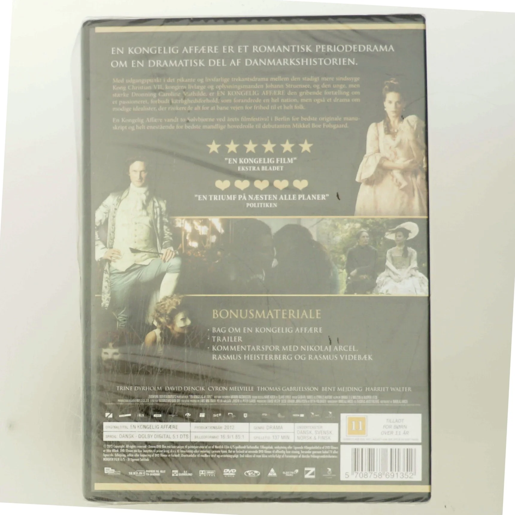 En Kongelig Affære med Mads Mikkelsen (DVD)