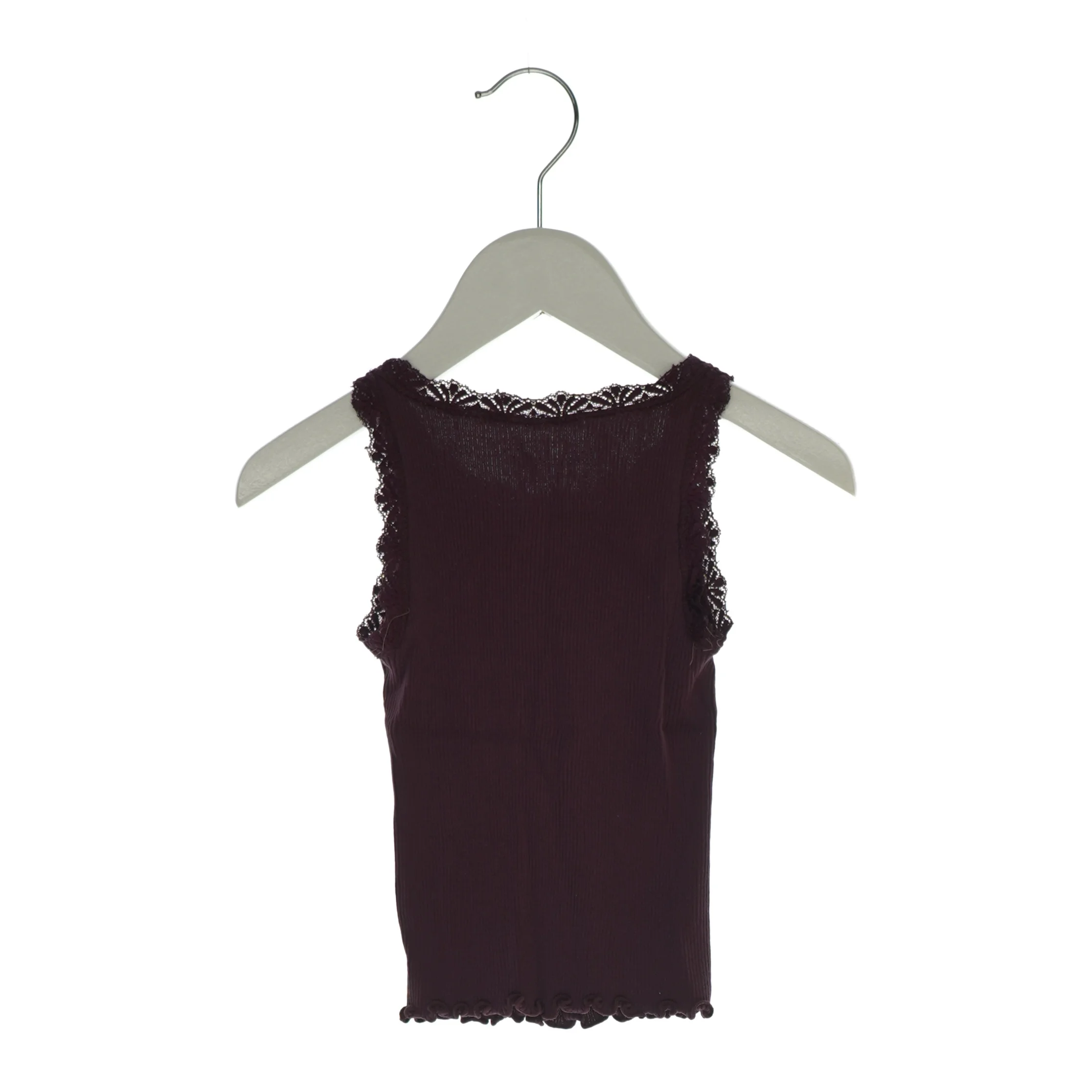 Lilla undertrøje med blonder (str. ca. 80)