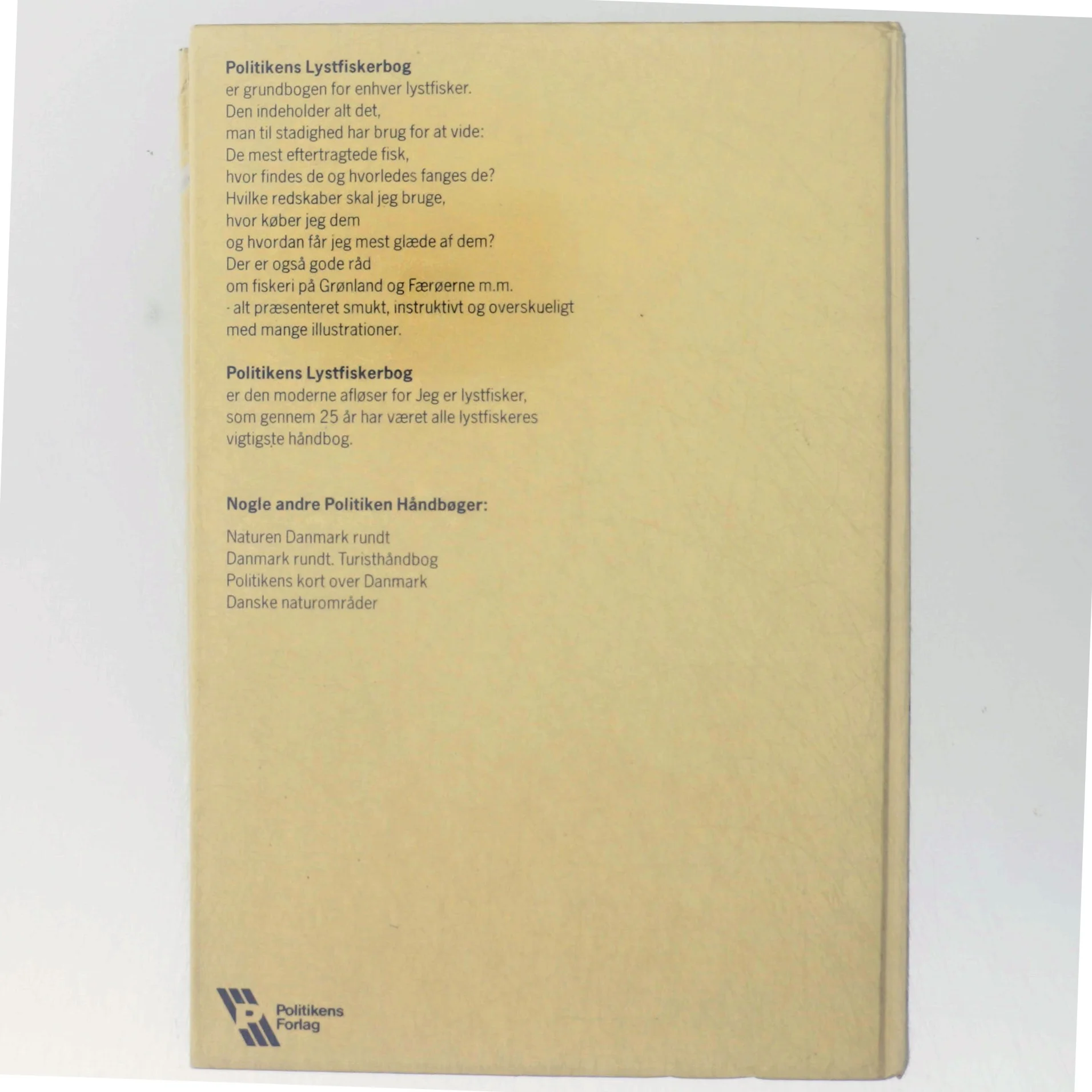Politikens Lystfiskerbog fra Politikens Forlag