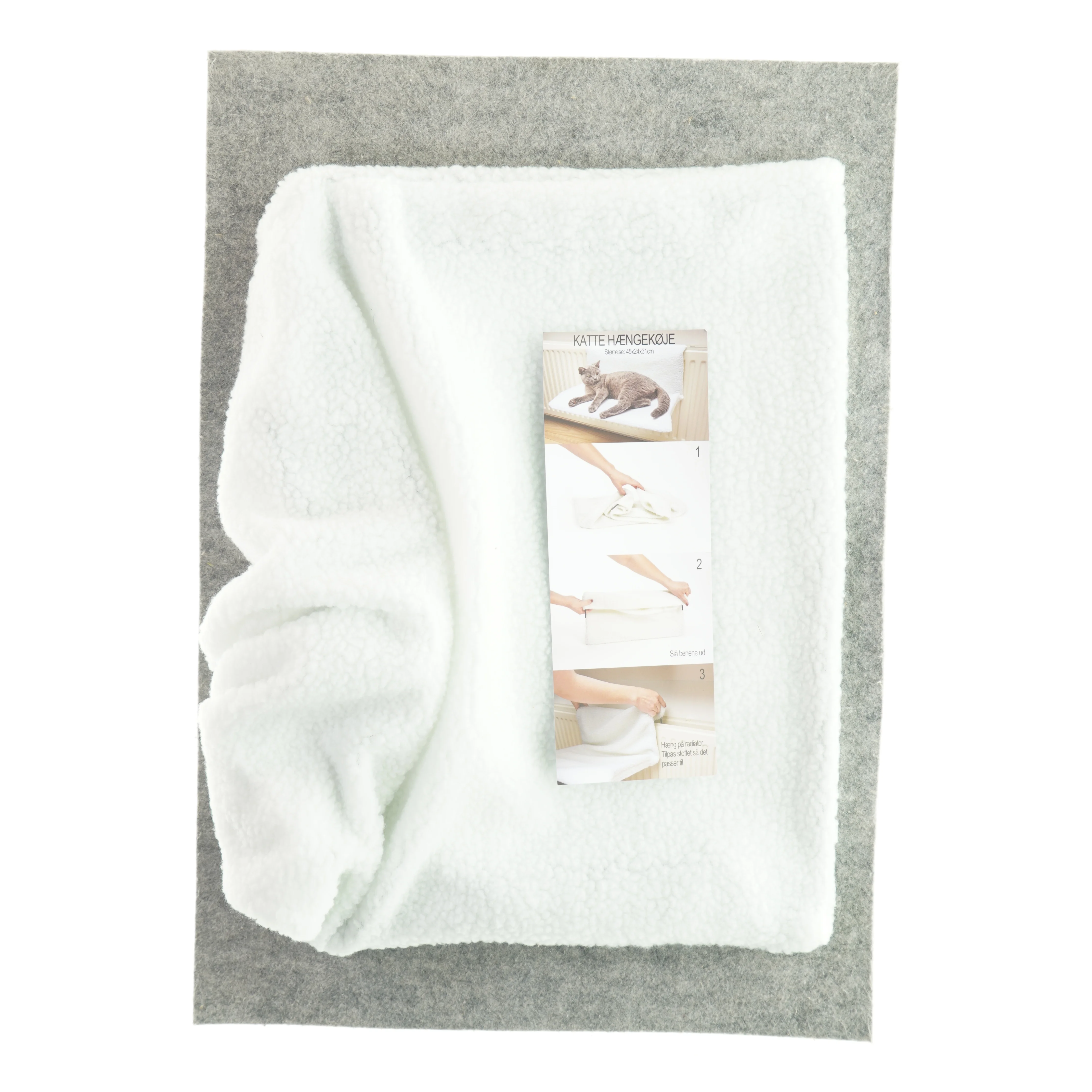 Katte hængekøje (str. 45 x 31 x 24 cm)