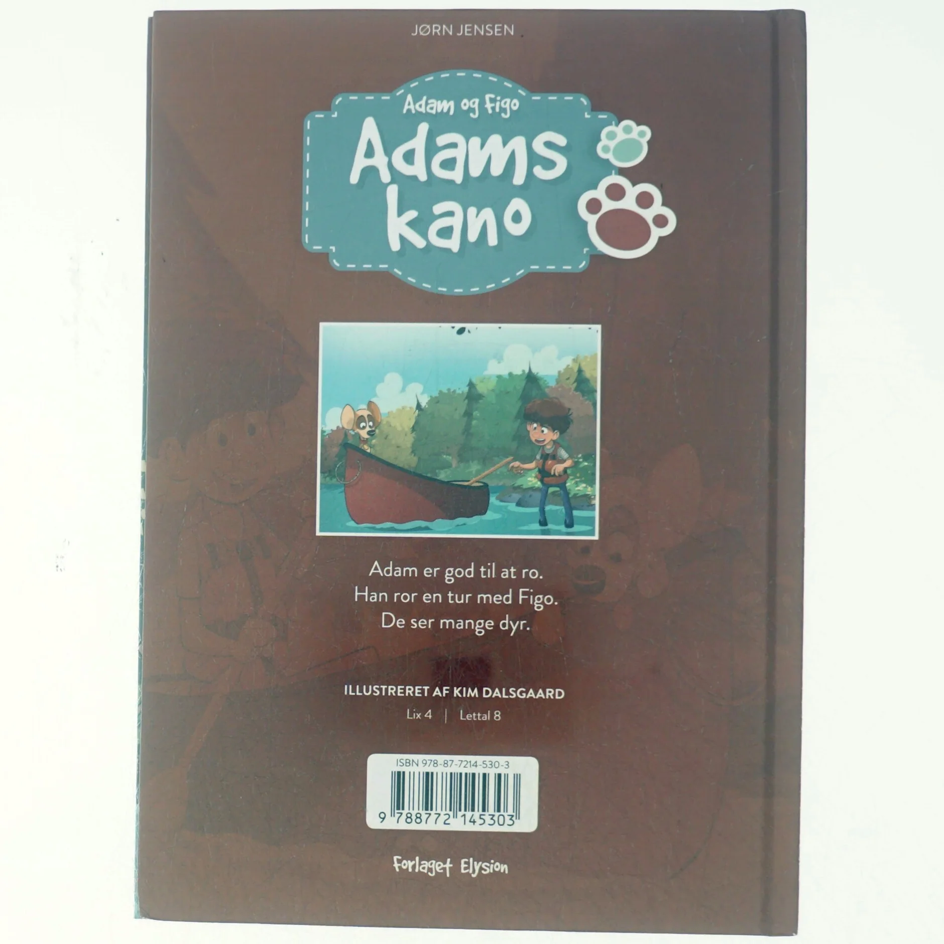 Adams kano af Jørn Jensen (f. 1946) (Bog)