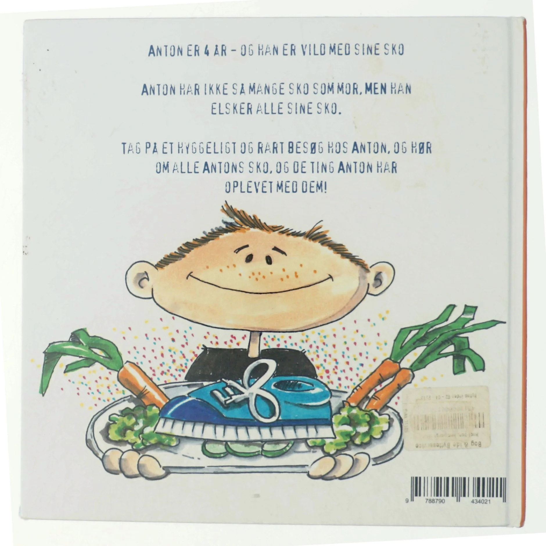 Antons mega mange sko af Luna Maria Møller Mortensen (Bog)