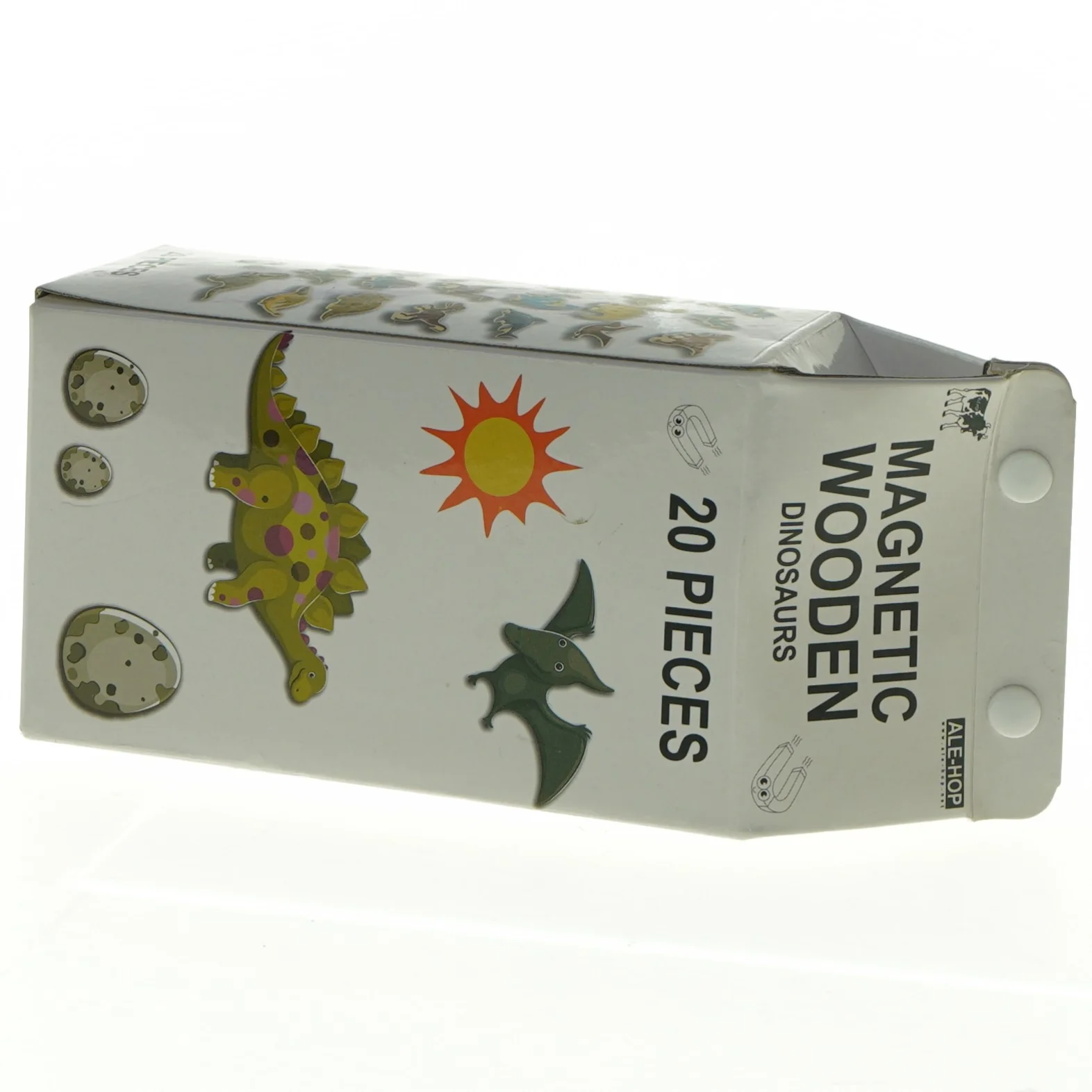 Magnetisk Dinosaurpuslespil (str. 14 cm)