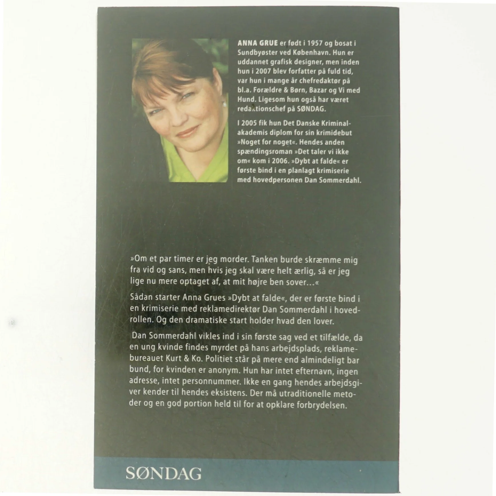 Dybt at falde af Anna Grue