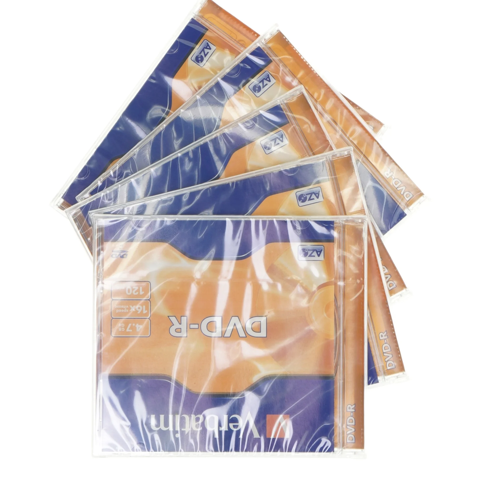 Tomme dvd'er fra Verbatim (str. 5. pak)