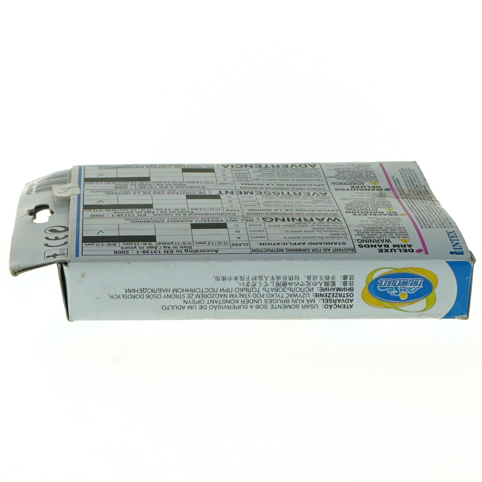 Oppustelige svømmevinger fra Intex (str. 30 x 15 cm)