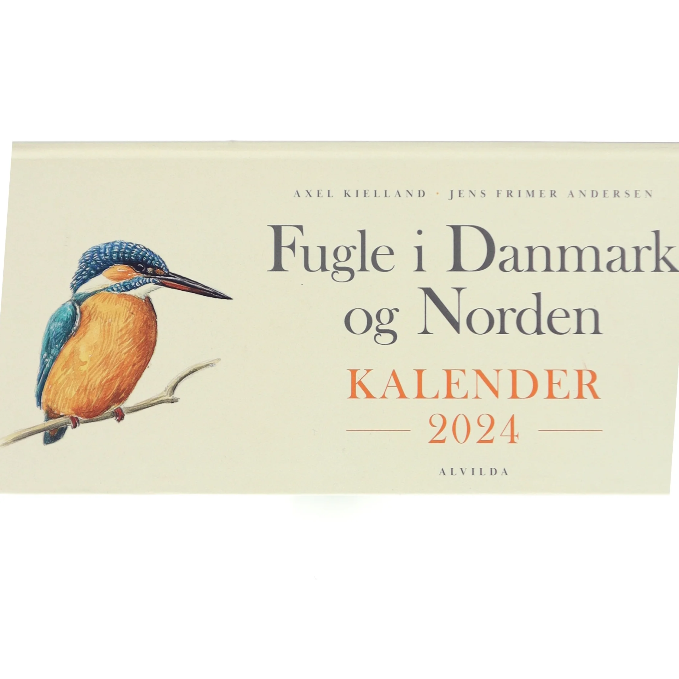 Fugle i Danmark og Norden Kalender 2024 af Axel Kielland (Bog) fra Alvilda