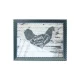 Foto i ramme af kylling fra G Og C Interiør (str. 45 cm x 35 cm)