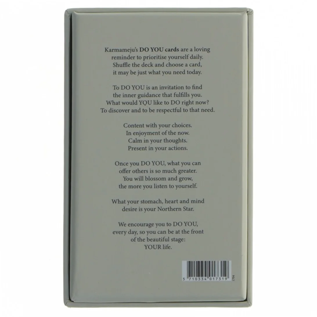 Karmameju DO YOU kort fra Karmameju (str. 13x8 cm)