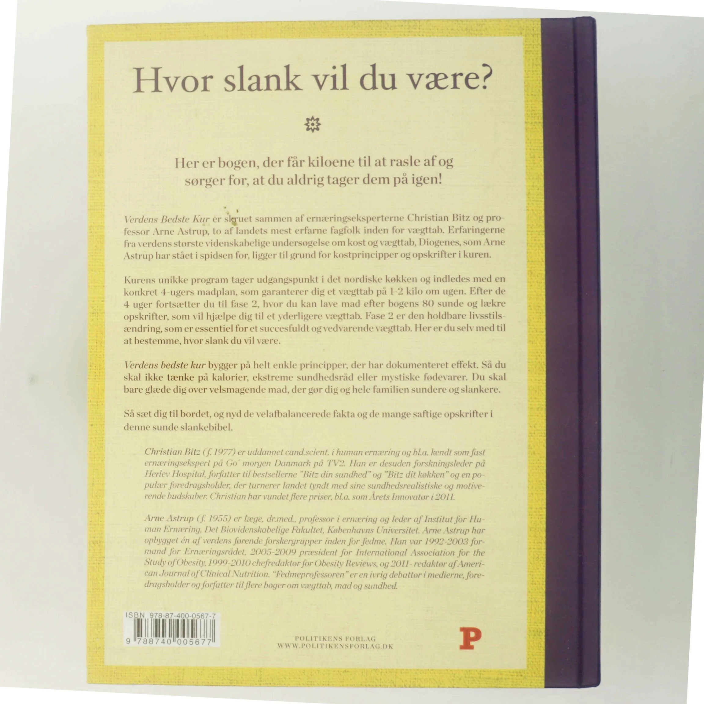 Verdens bedste kur : vægttab der holder af Christian Bitz (Bog)