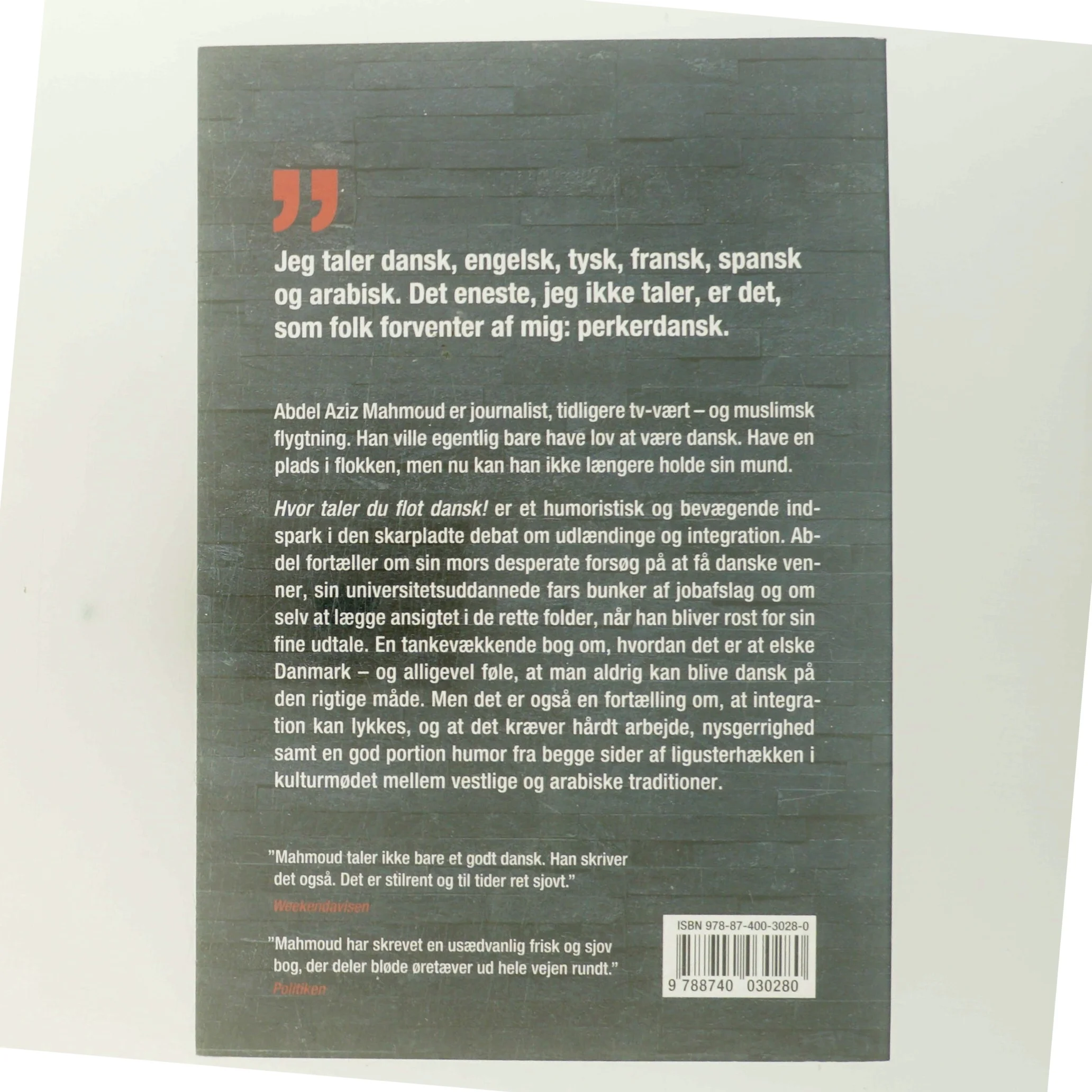 Hvor taler du flot dansk! af Abdel Aziz Mahmoud (Bog)