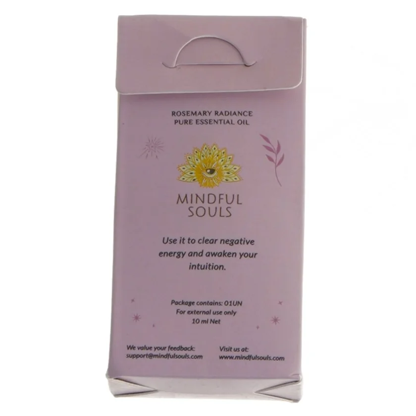 Mindful Souls Rosemary Radiance æterisk olie fra Mindfulsouls (str. 10x5 cm)