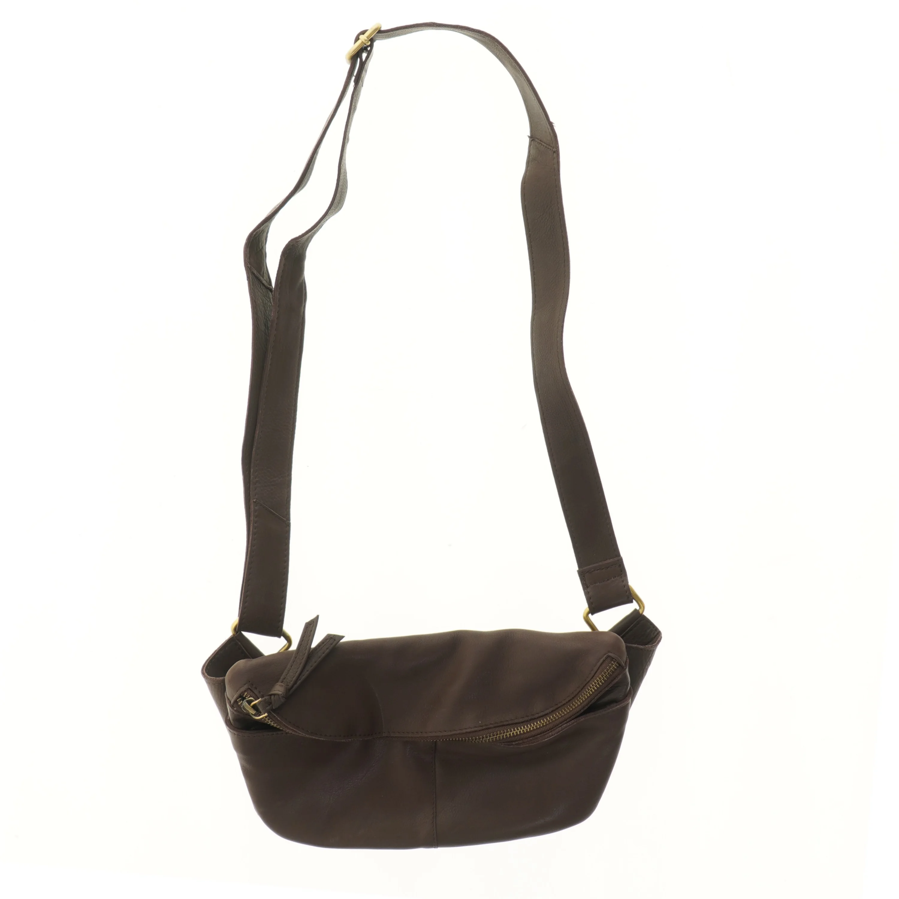 Brun skuldertaske fra Treats (str. 30x17 cm)