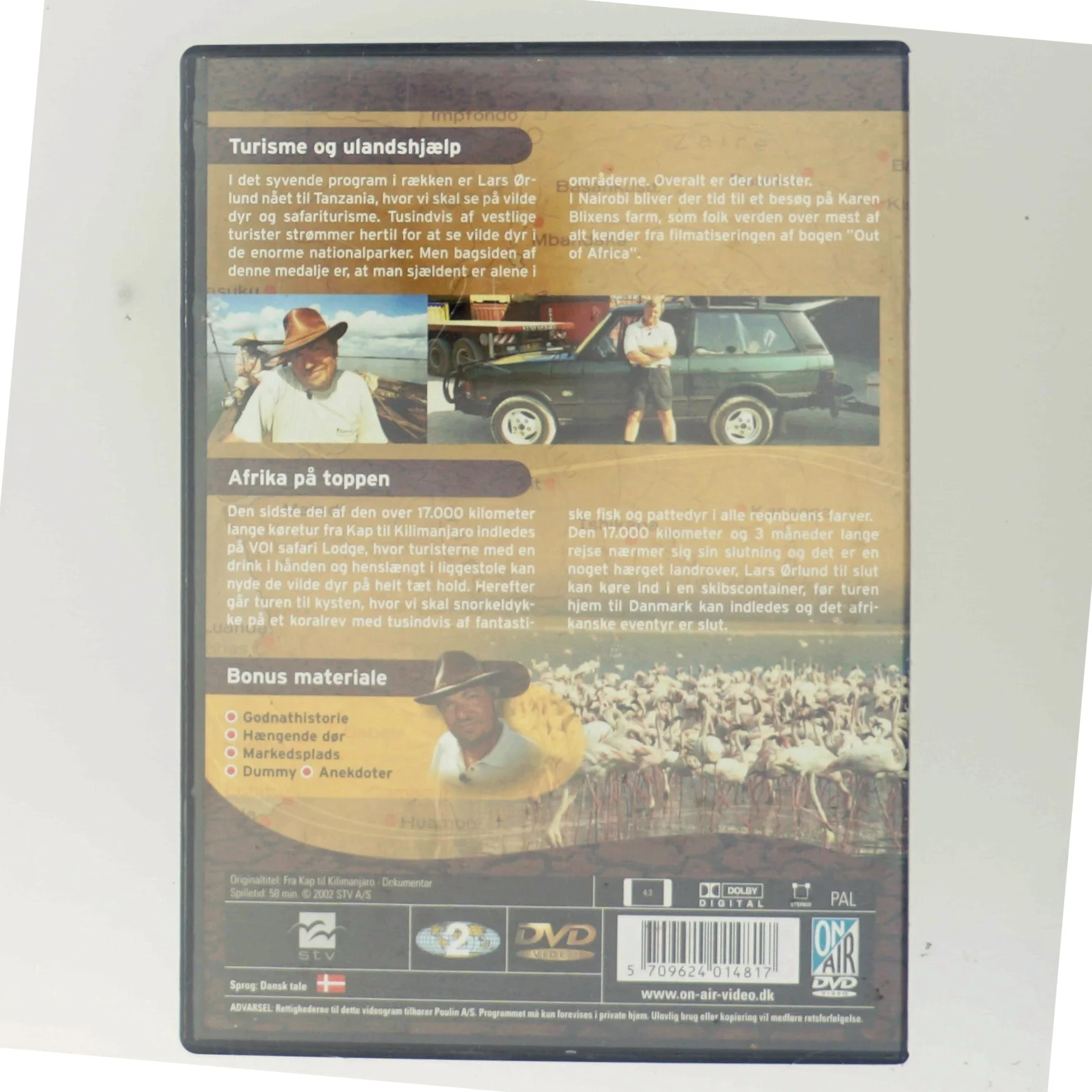 Fra kap til Kilimanjaro (DVD)