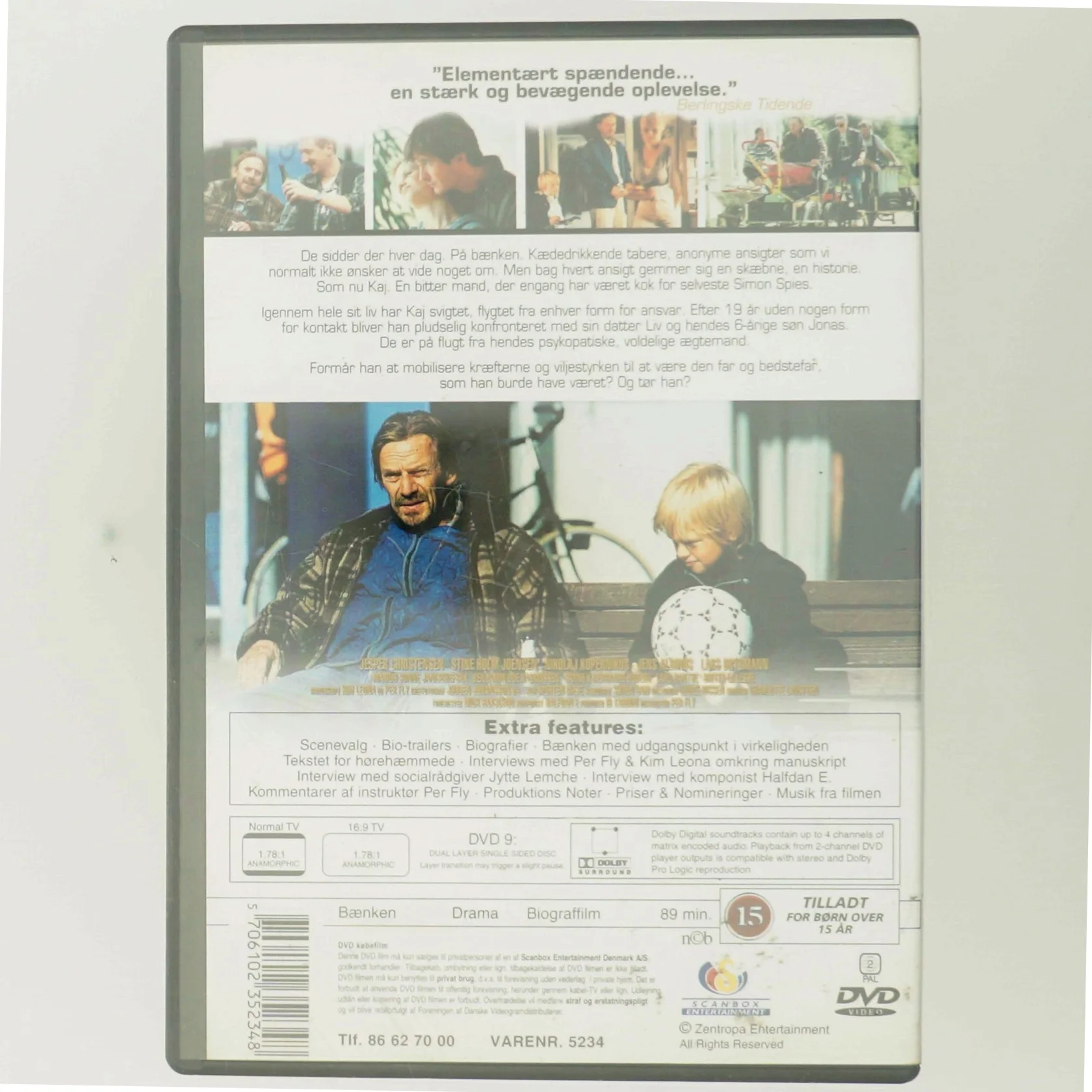 DVD-film 'Bænken' fra Scanbox Entertainment