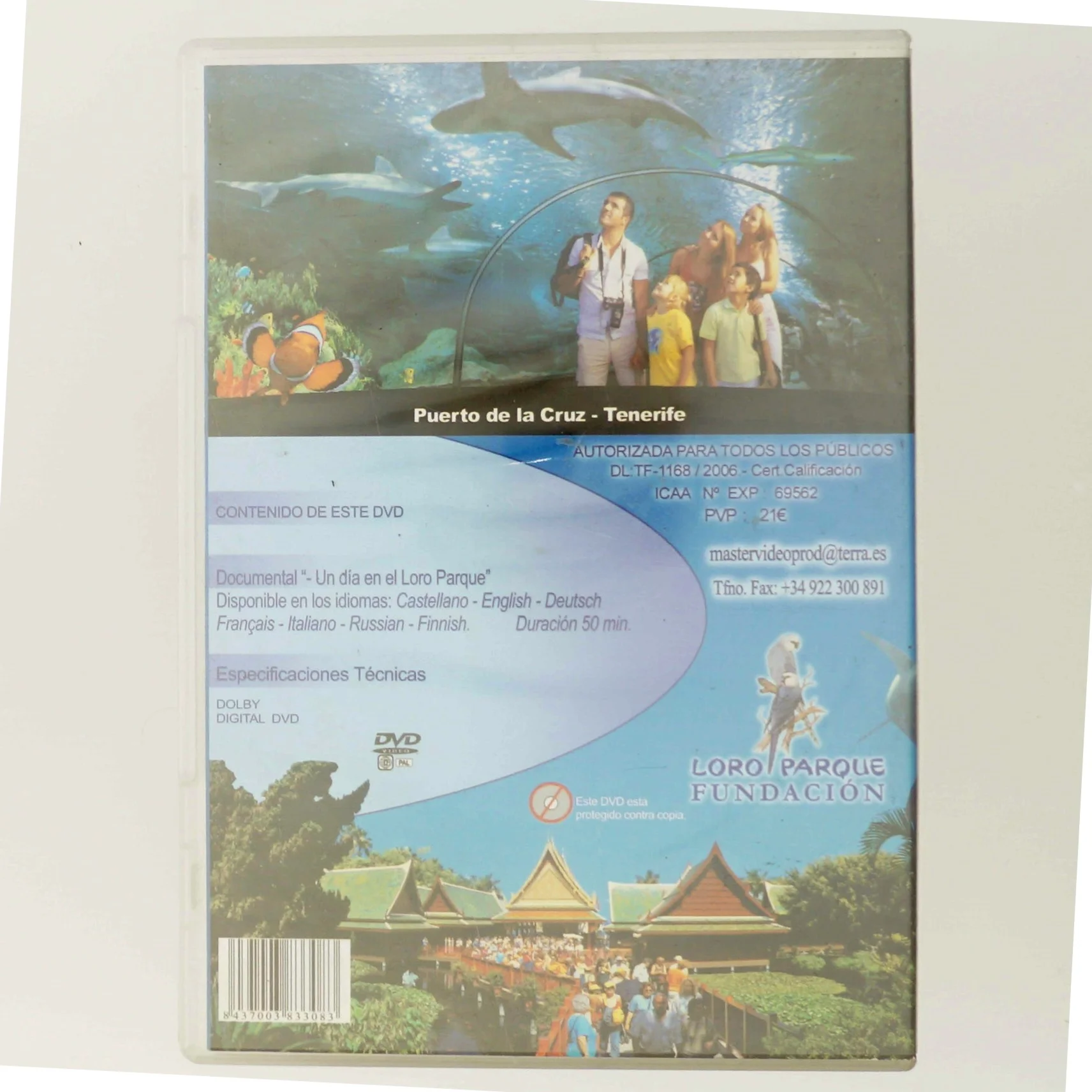 DVD - Loro Parque, Un Día en el Loro Parque