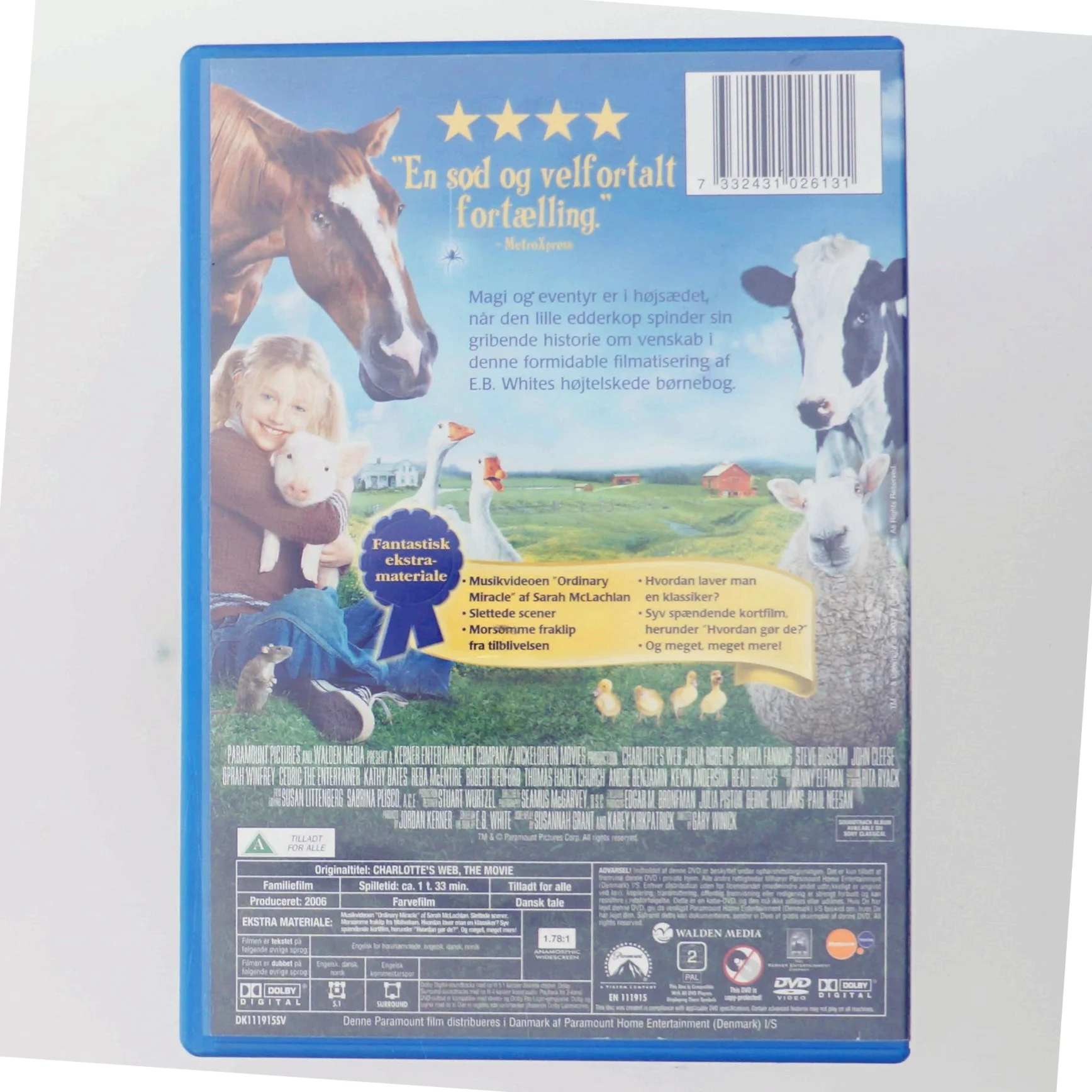 DVD - Charlottes Tryllespind