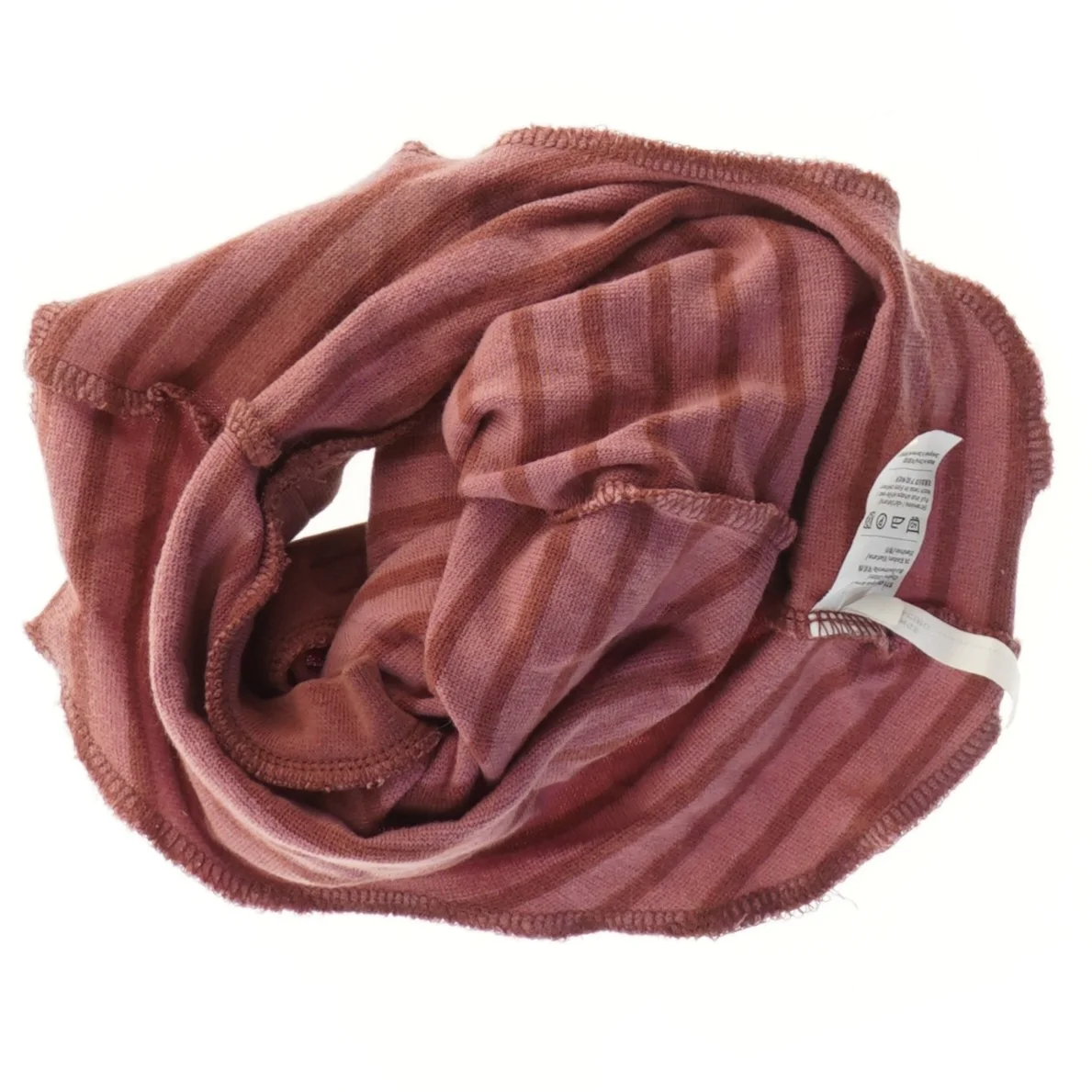 Strikket hue til børn i striber fra Racing Kids (str. 30x23 cm)