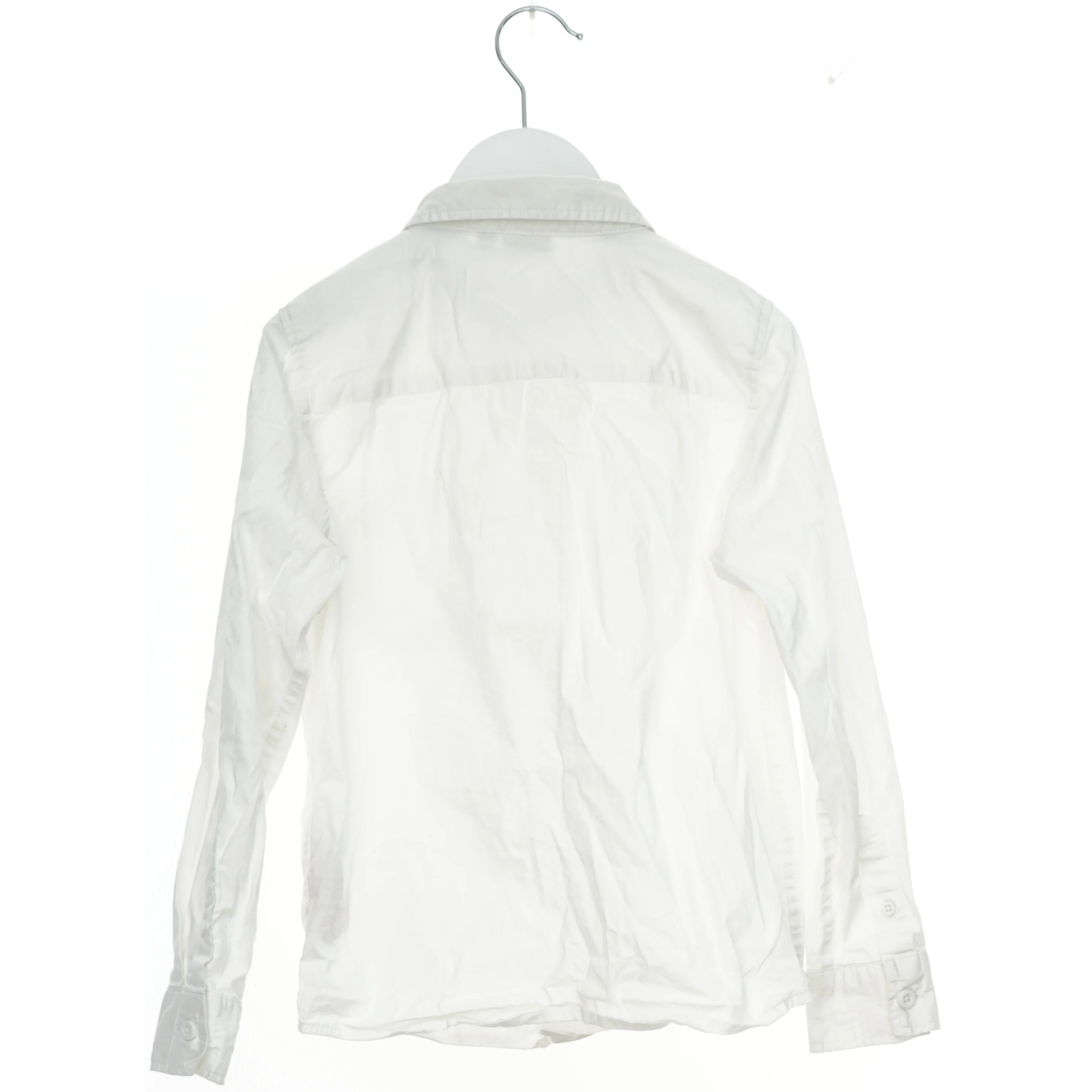 Hvid skjorte med lange ærmer fra Name It (str. 128)