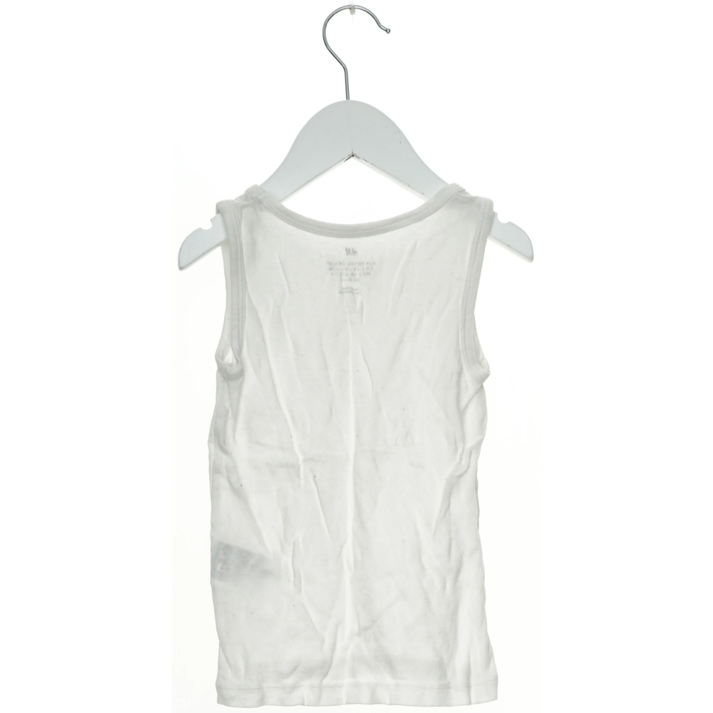 Hvid undertrøje til børn fra H&M (str. 104)