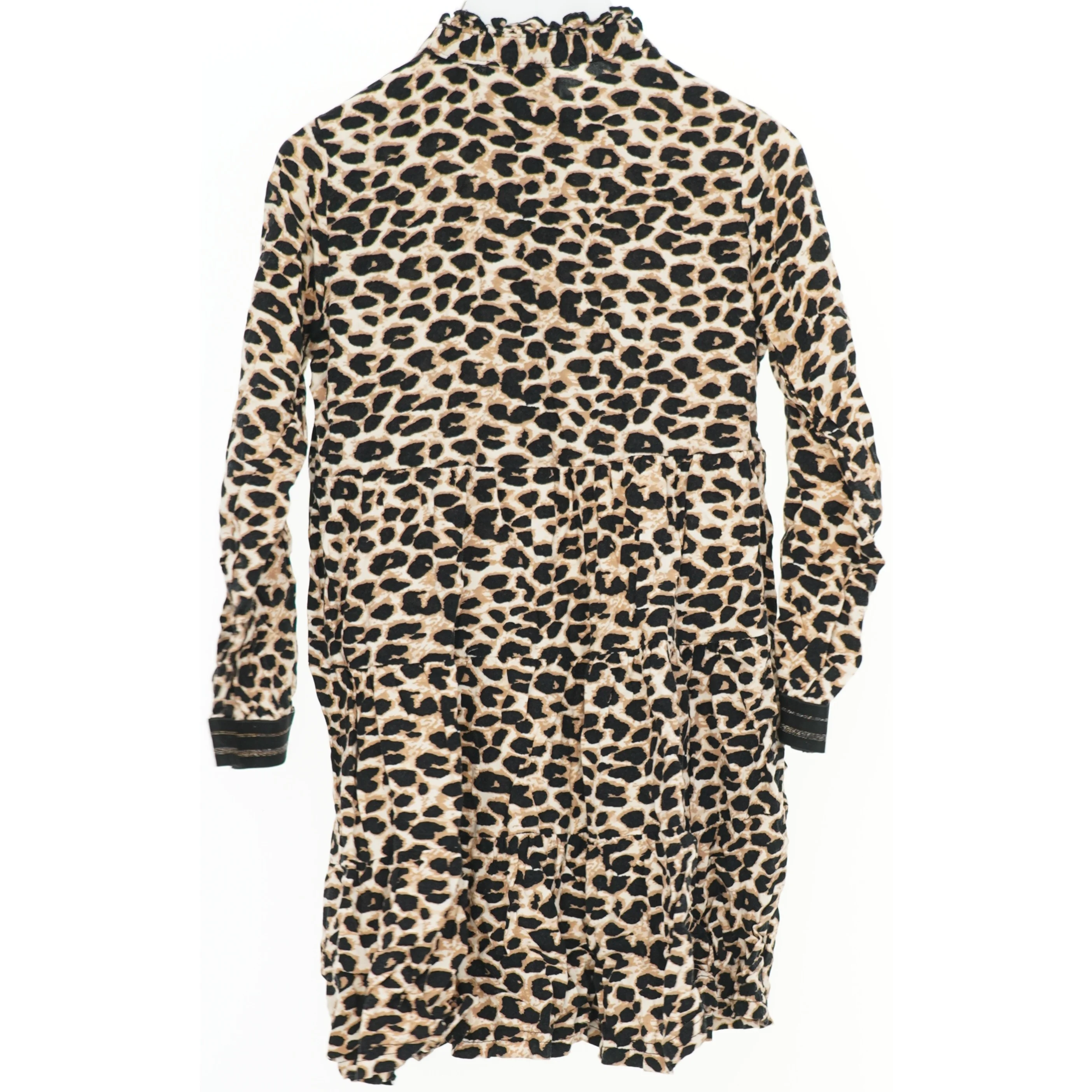 Leopardprint kjole fra Name It (str. 122)