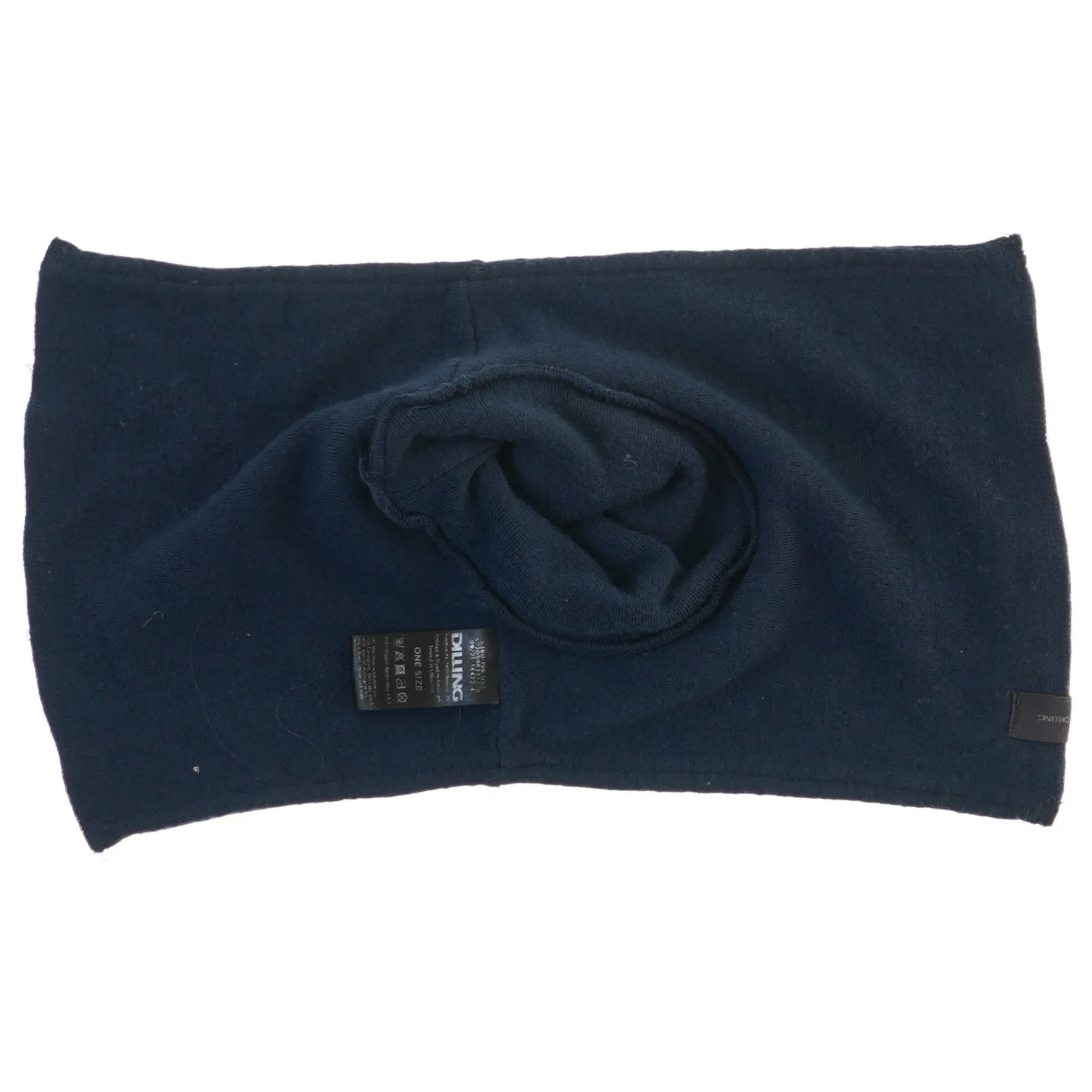 Blå halsedisse fra Dilling (str. Ø 17 cm)