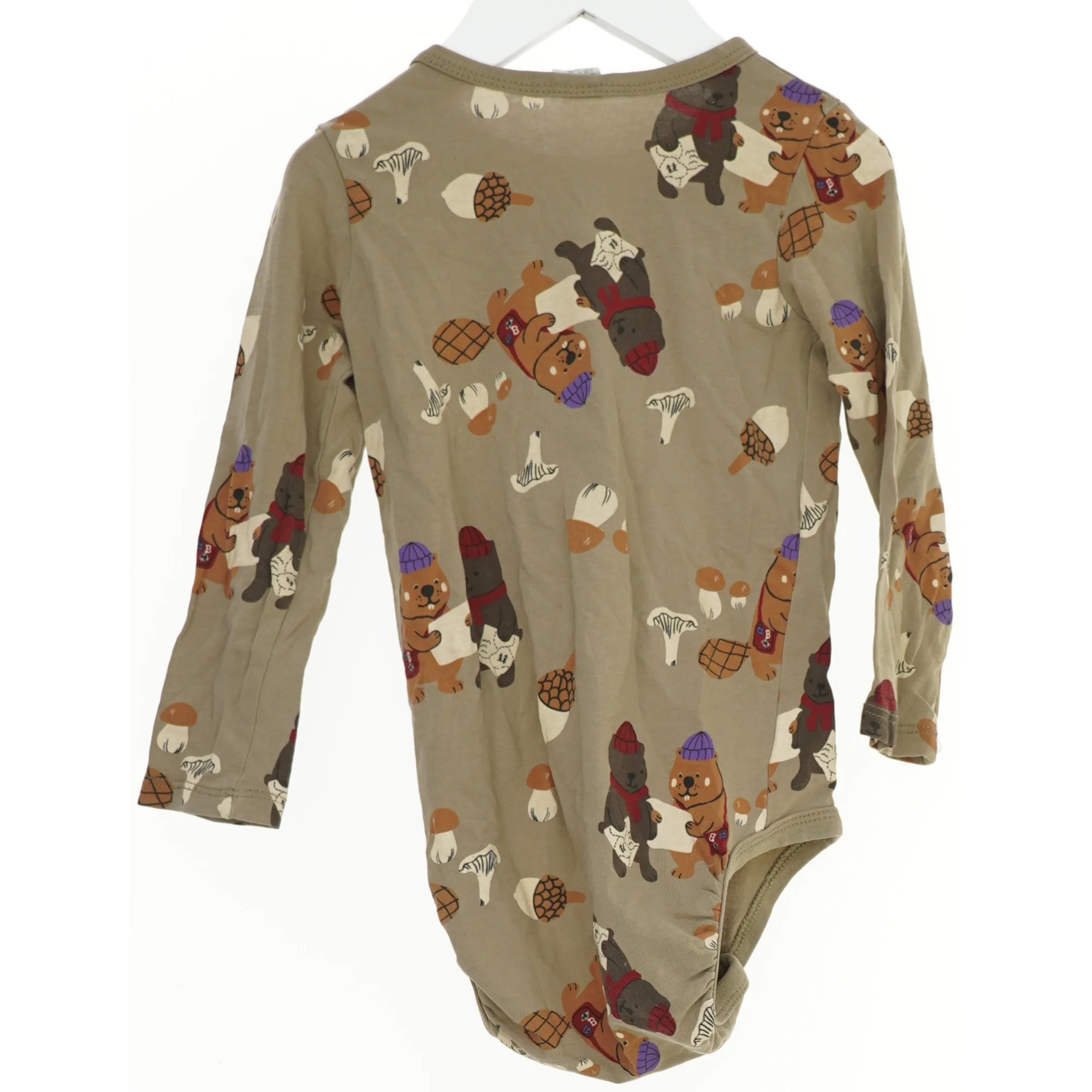 Langærmet bodystocking med print fra H&M (str. 92)