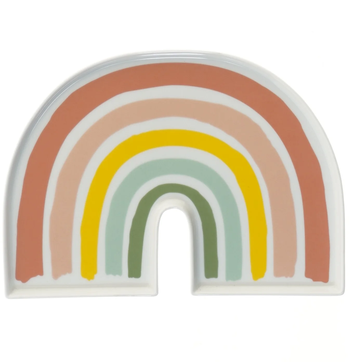 Regnbueformet dekorationspotteskål fra H&M Home (str. 26x19 cm)