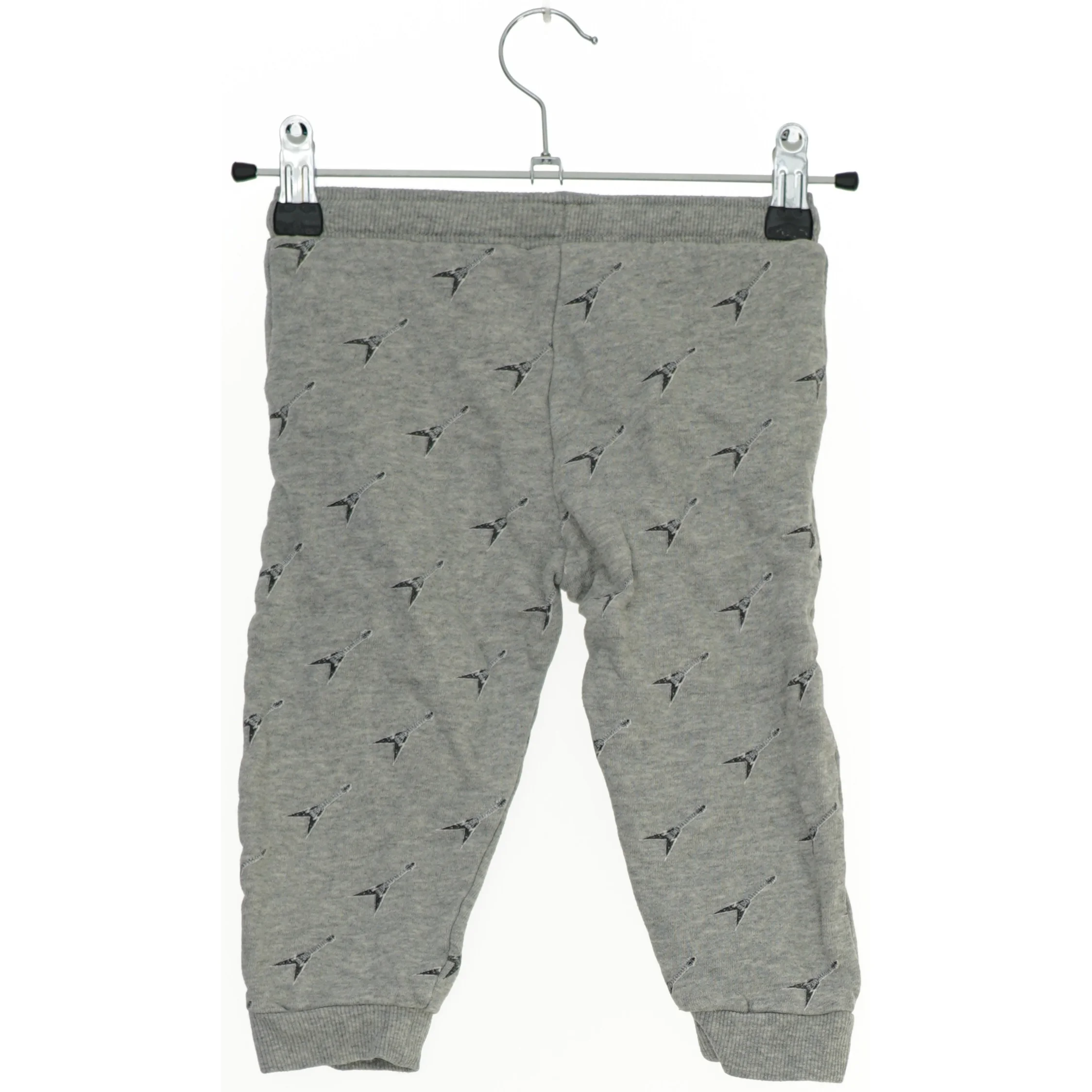 Grå sweatpants med mønster fra Sofie Schnoor (str. 92)